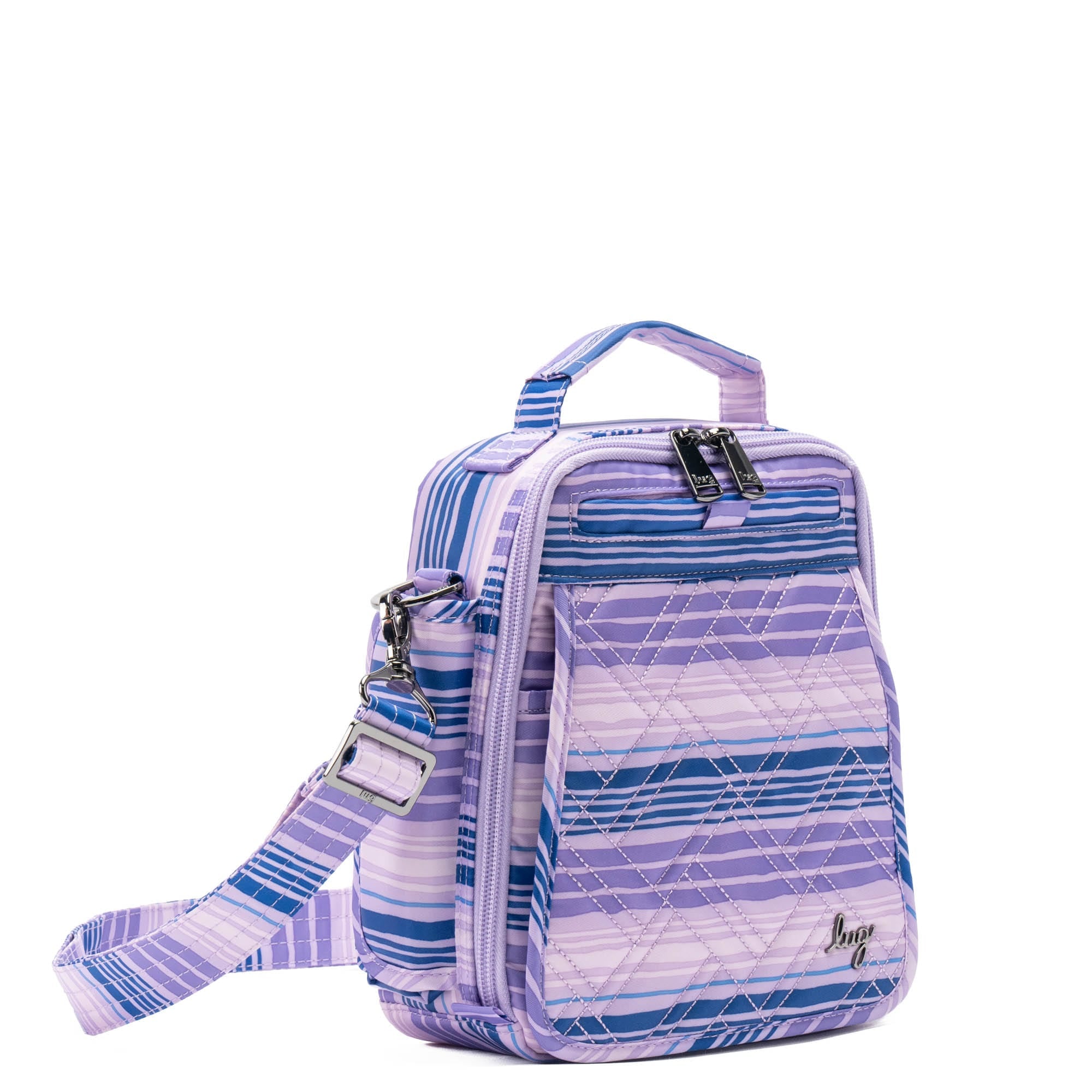 Flapper SE Convertible Crossbody Bag - LOVE WAVES PURPLE - FlapperSE_LovewavesPurple_02