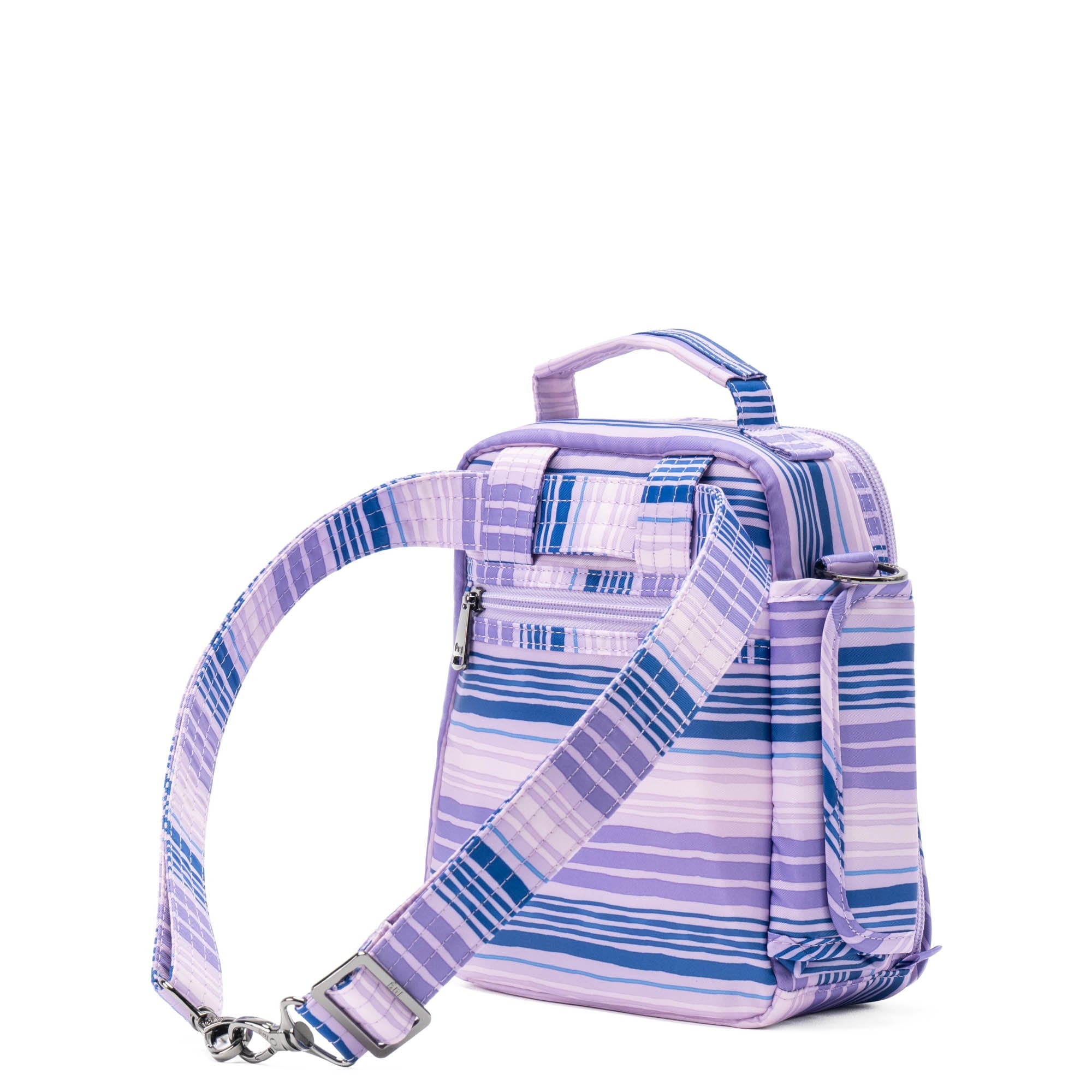 Flapper SE Convertible Crossbody Bag - LOVE WAVES PURPLE - FlapperSE_LovewavesPurple_05