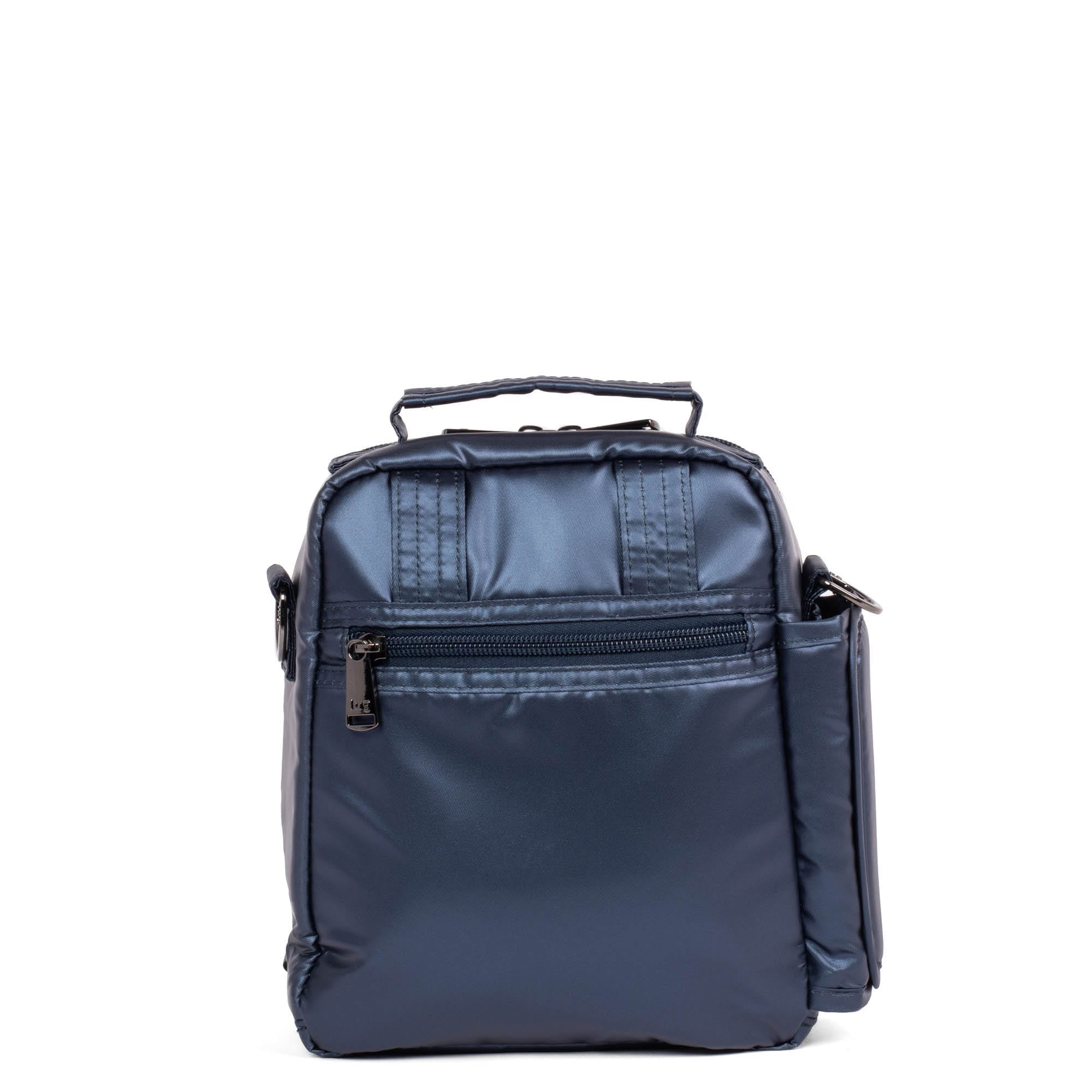 Flapper SE Convertible Crossbody Bag - METALLIC INDIGO - FlapperSE_MetallicIndigo_04