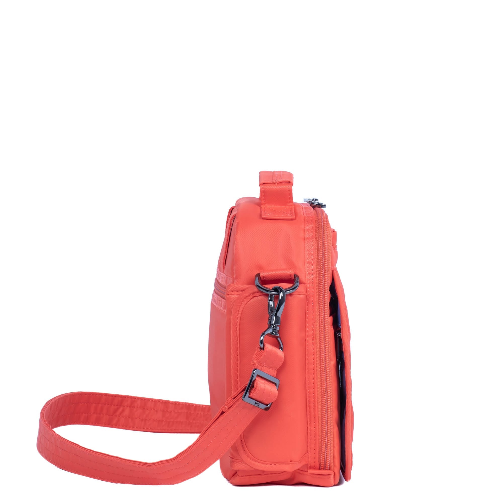 Flapper SE Convertible Crossbody Bag - PAPAYA - FlapperSE_Papaya_03