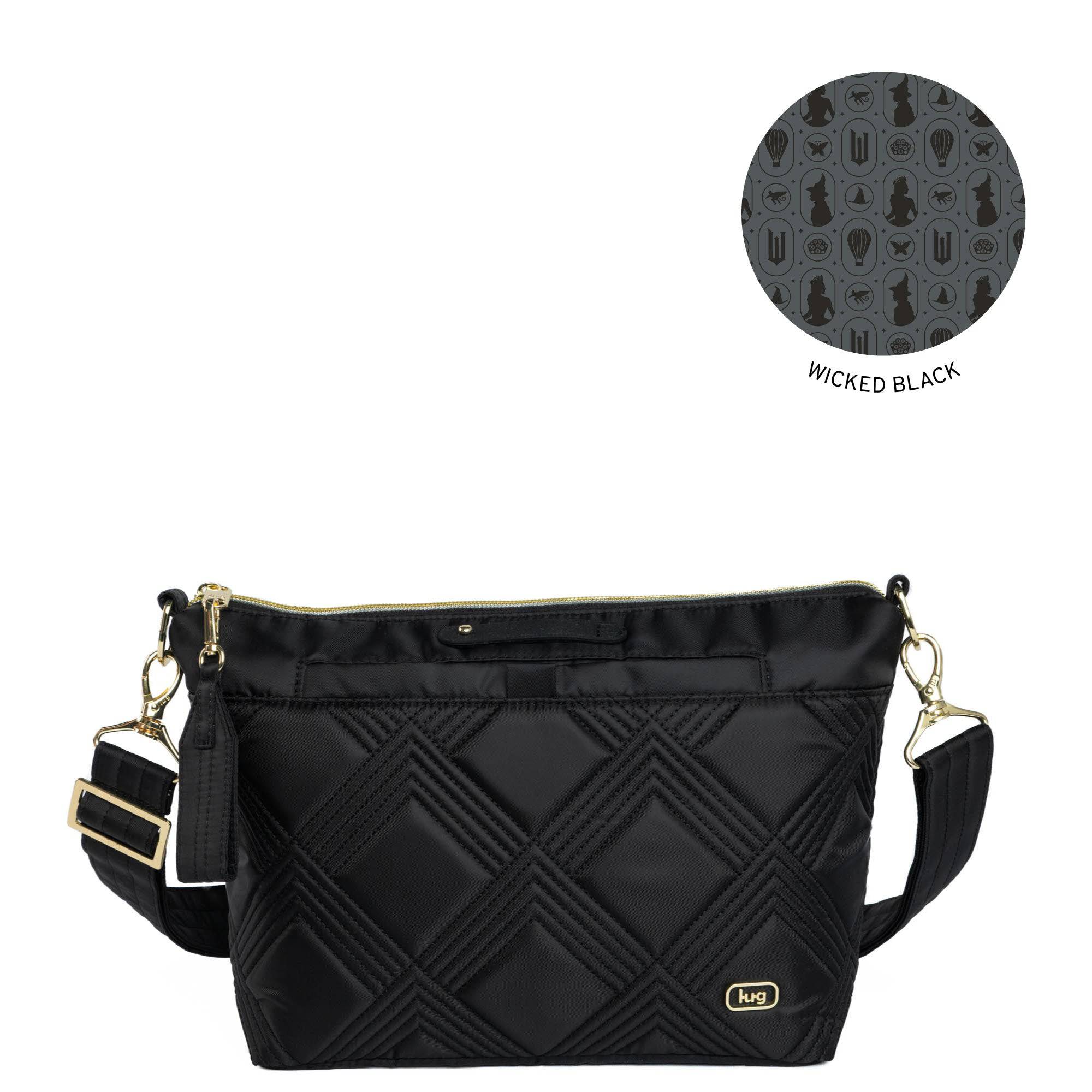 Wicked x Lug Flare 2 Crossbody Bag - BLACK - Flare2_Black