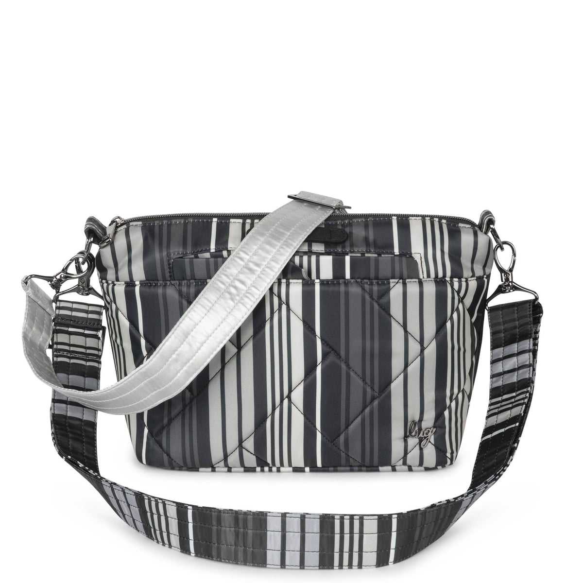 Flare 2 Crossbody Bag - LOVE STRIPE BLACK - Flare2_LoveStripeBlack_01