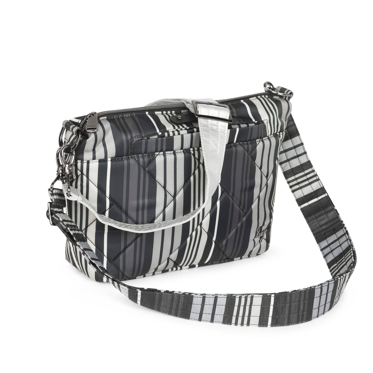 Flare 2 Crossbody Bag - LOVE STRIPE BLACK - Flare2_LoveStripeBlack_02