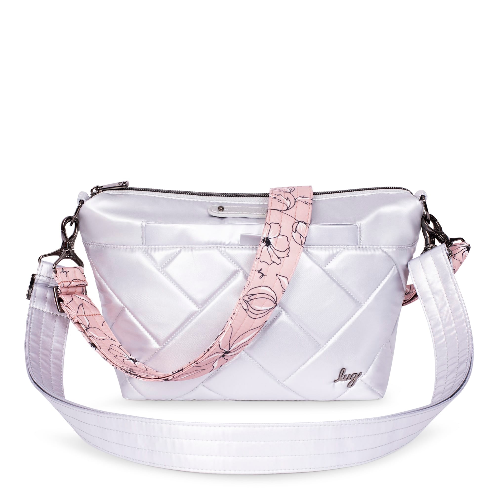 Flare 2 Crossbody Bag - METALLIC SILVER - Flare2_MetallicSilver_01