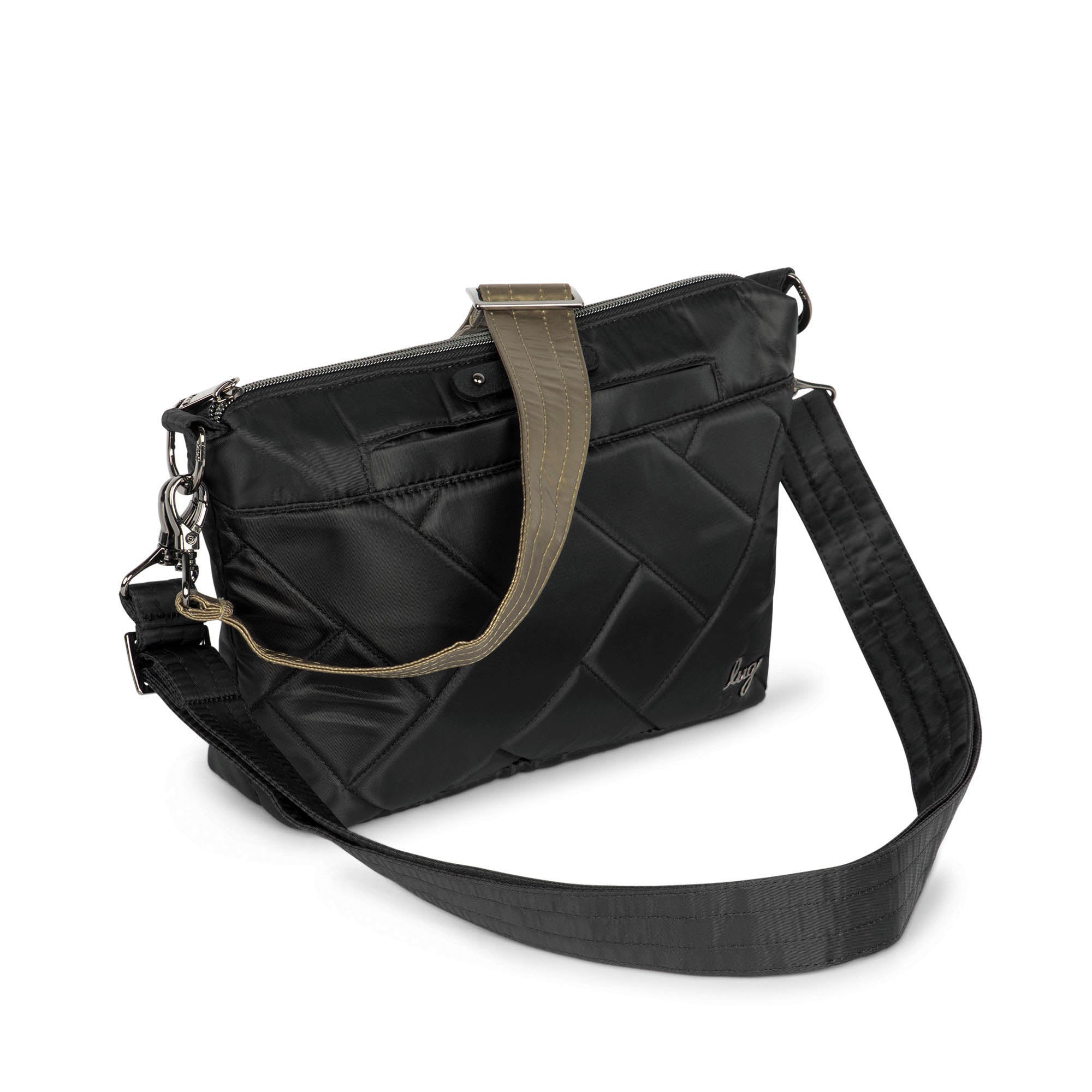Flare 2 Crossbody Bag - BLACK METALLIC WALNUT - Flare_202_Black_02_wmk7p2