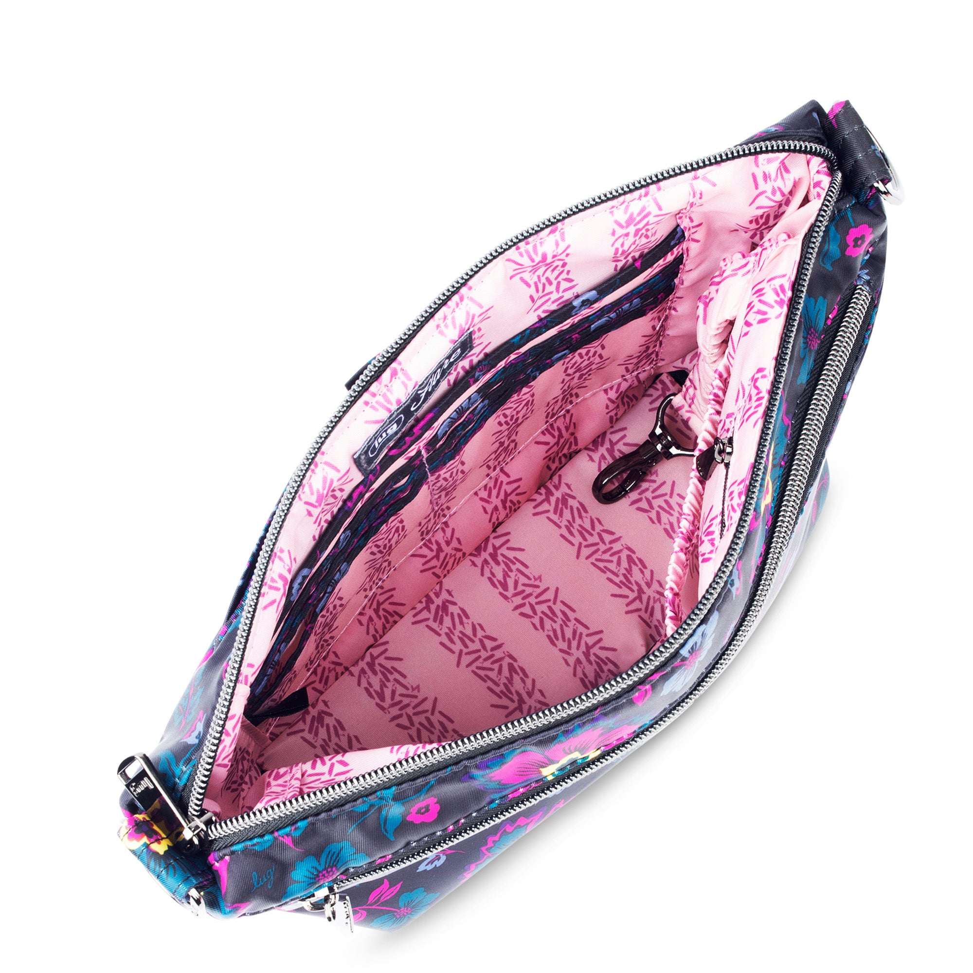 Flare 2 Crossbody Bag - BOHO FLORAL BLACK CONCORD - Flare_202_Boho_Floral_Black_05