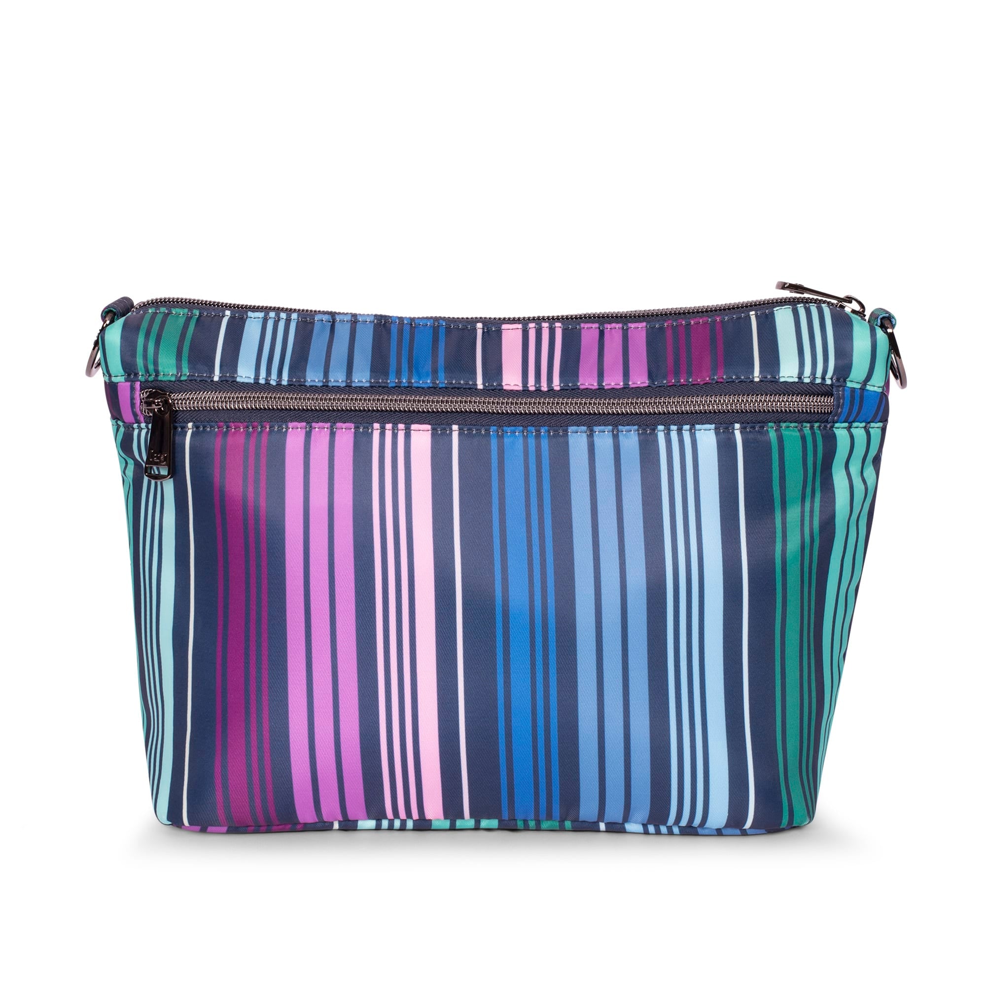 Flare 2 Crossbody Bag - LOVE STRIPE BLACK - Flare_202_LoveStraps_04