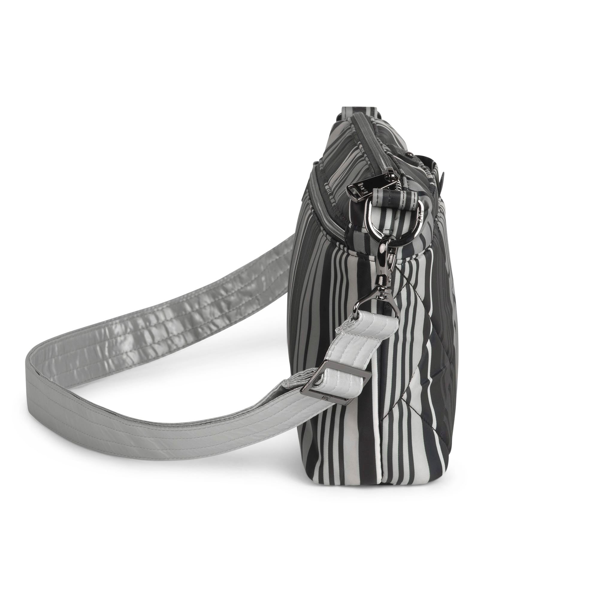 Flare 2 Crossbody Bag - LOVE STRIPE MULTI - Flare_202_LoveStripeBlack_03