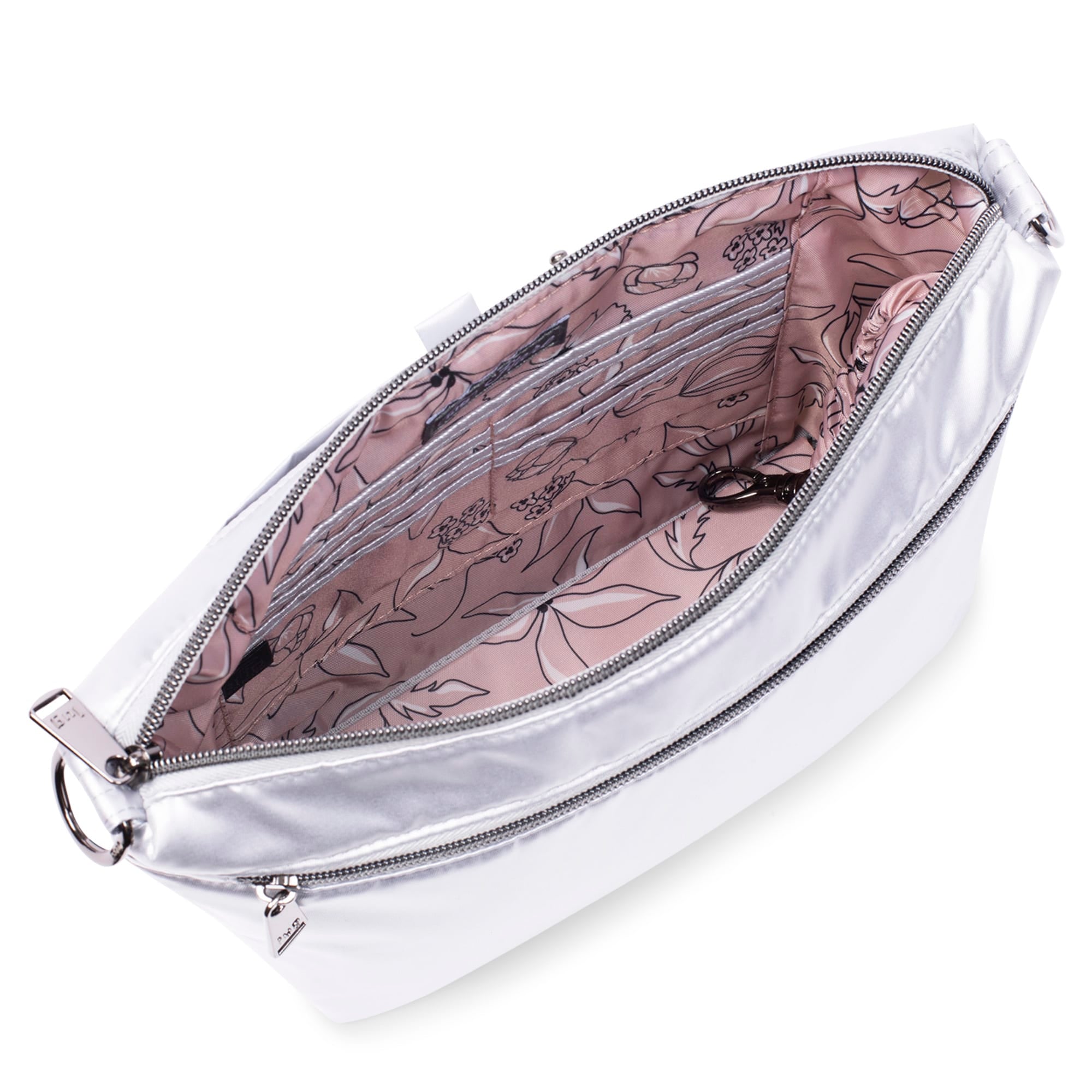 Flare 2 Crossbody Bag - METALLIC SILVER - Flare_202_MetallicSilver_05