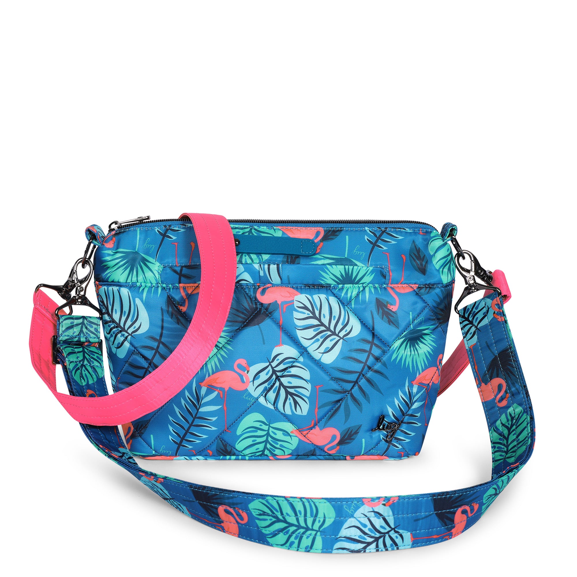 Flare 2 Crossbody Bag - FLAMINGO BLUE - Flare_2_FlamingoBlue_01_02