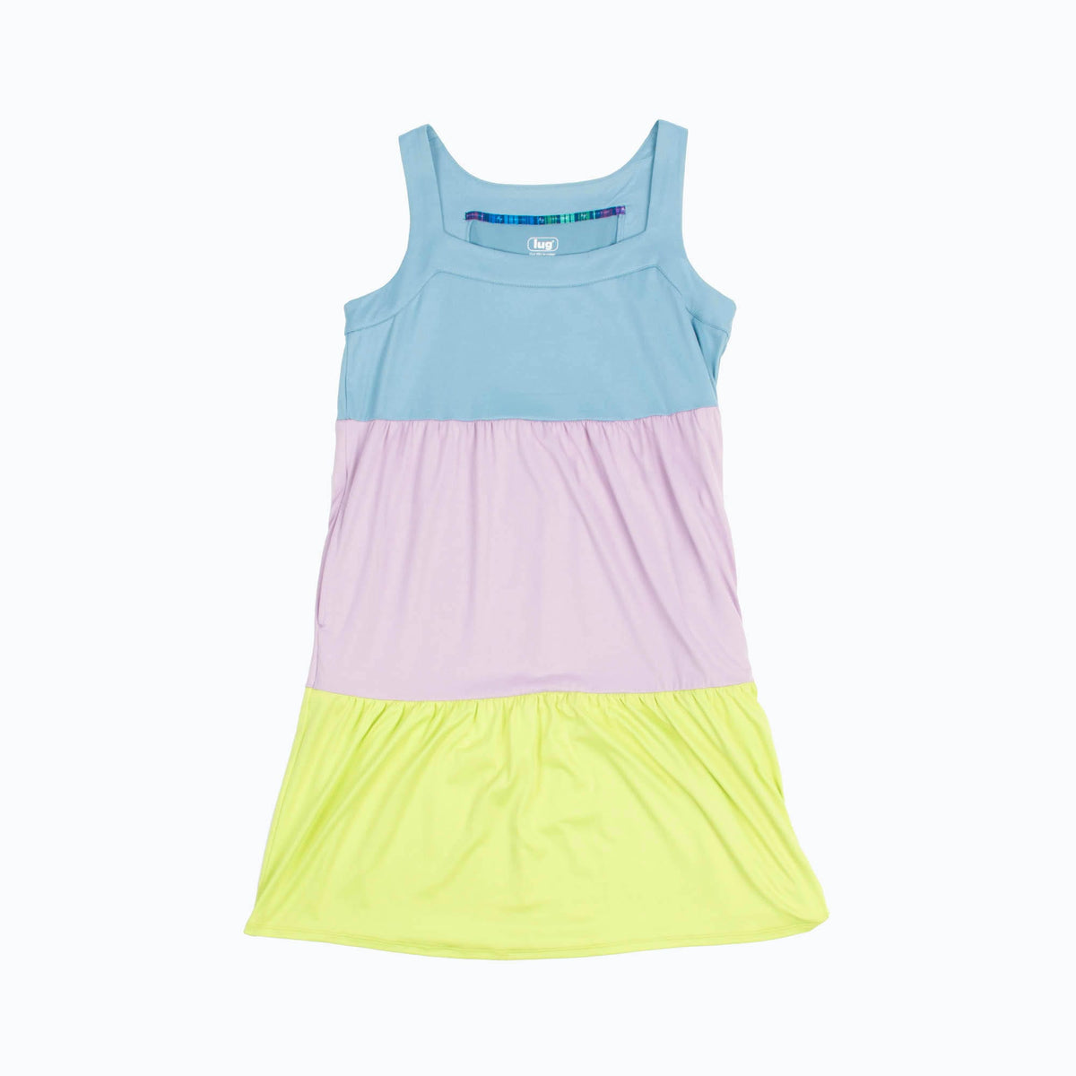 Flare Colorblock Dress - ICEPOP BLUE MOON - Flare_BlueMoonIcePop_06_2cff2789-32ce-4b4d-b044-cb84af109b2c