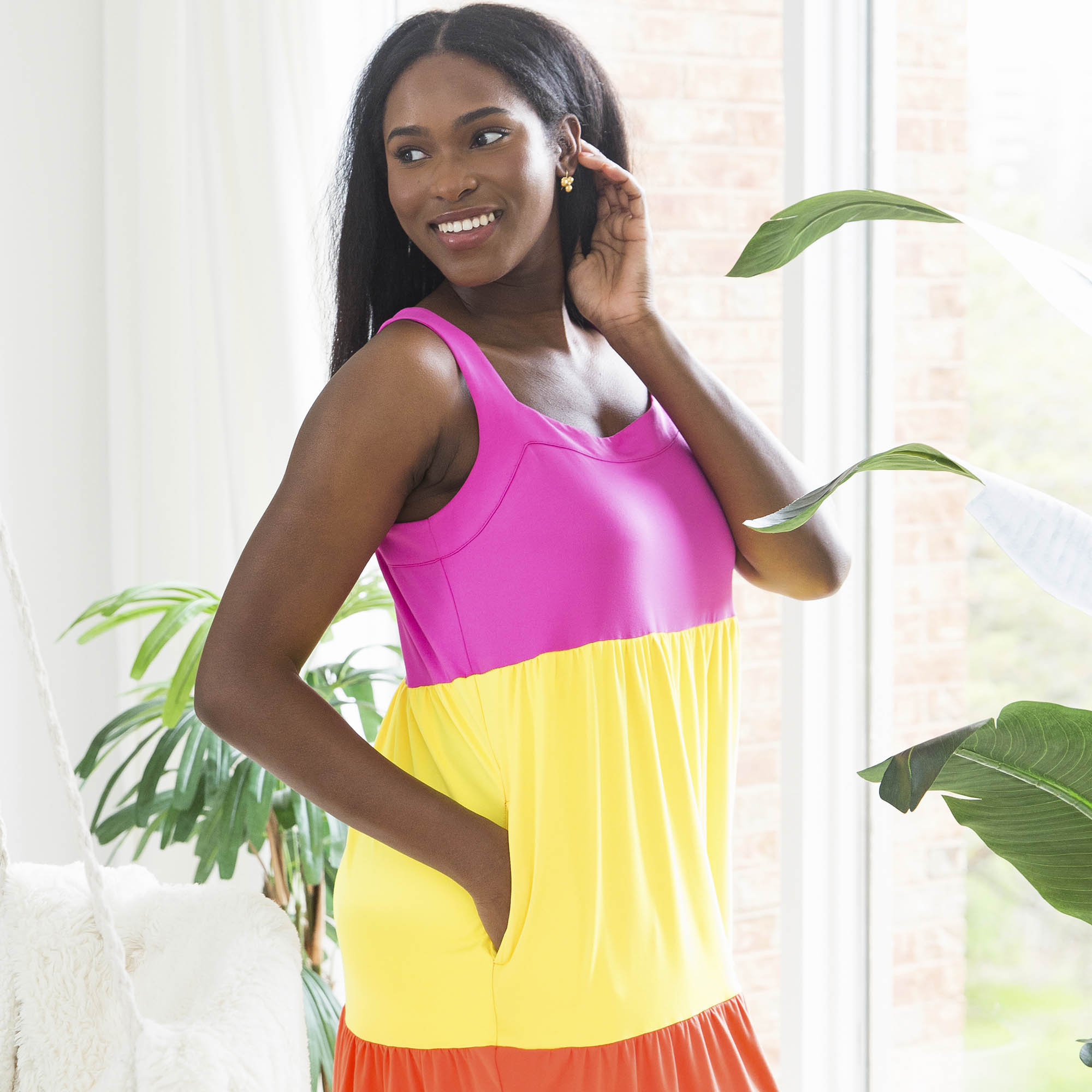 Flare Colorblock Dress - - Flare_Lifestyle_02