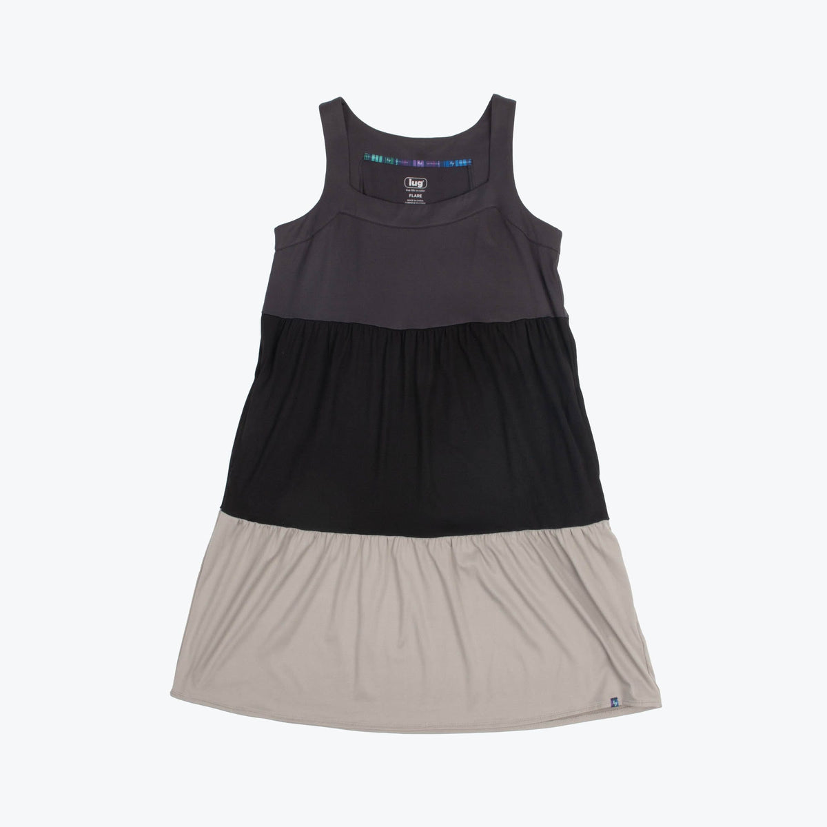 Flare Colorblock Dress - STORMY GREY - Flare_StormyGrey_06_fcefa477-786f-400a-a54e-bcca3e2a569e
