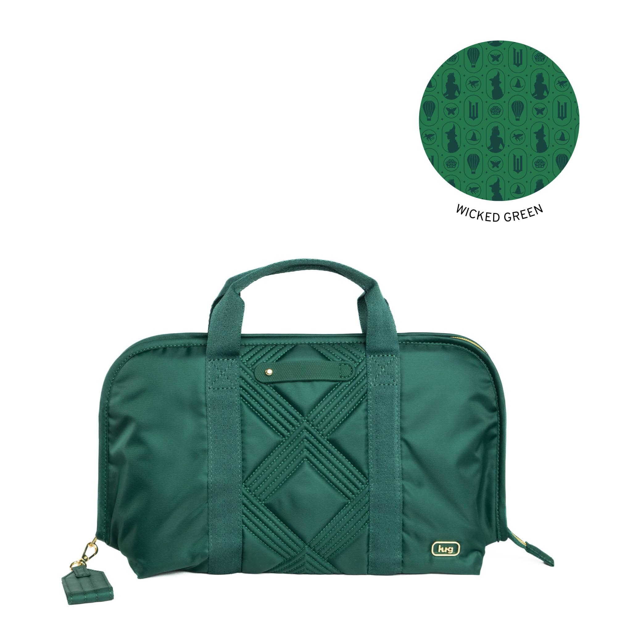 Wicked x Lug Flash SE Cosmetic Case - WICKEDLY GREEN - FlashSE_WickedlyGreen