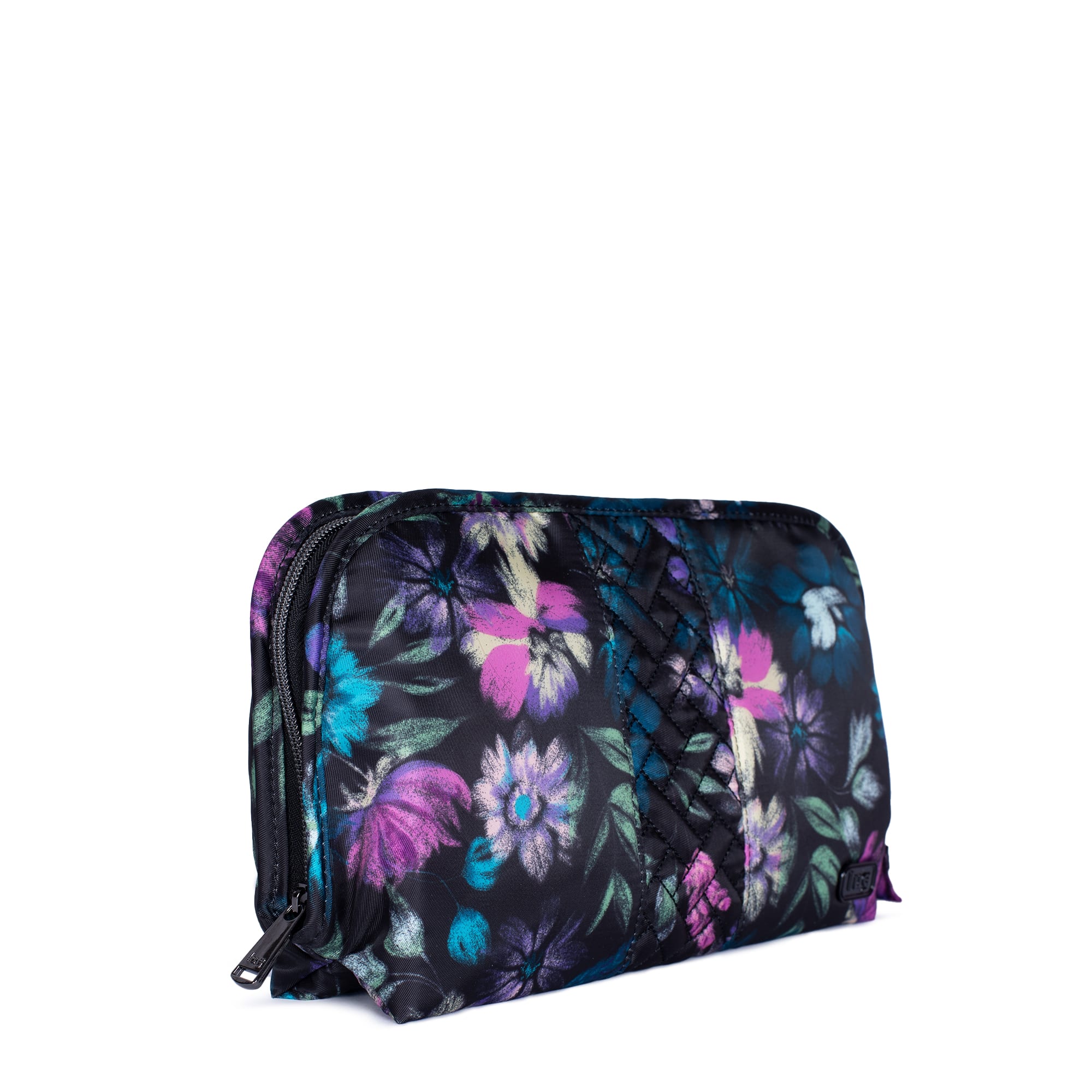 Flash Cosmetic Case - BLOOM BLACK - Flash_BloomBlack_02a