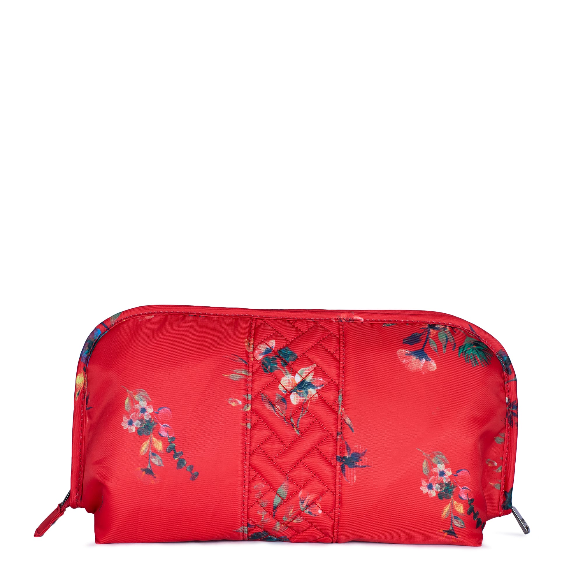 Flash Cosmetic Case - BOUQUET RED - Flash_BouquetRed_04