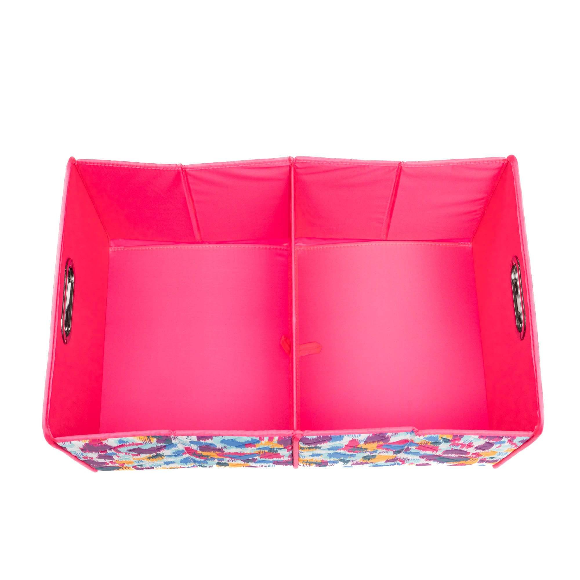 Flatbed 2 Collapsible Multi-Purpose Organizer - HEART IKAT MULTI - Flatbed2_HeartIkatMulti_05