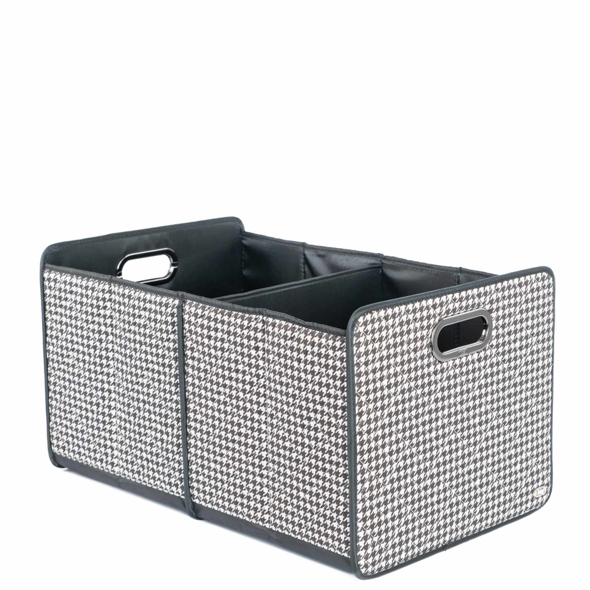 Flatbed 2 Collapsible Multi-Purpose Organizer - MICRO HOUNDSTOOTH BLACK - Flatbed2_MicroHoundstoothBlack_02