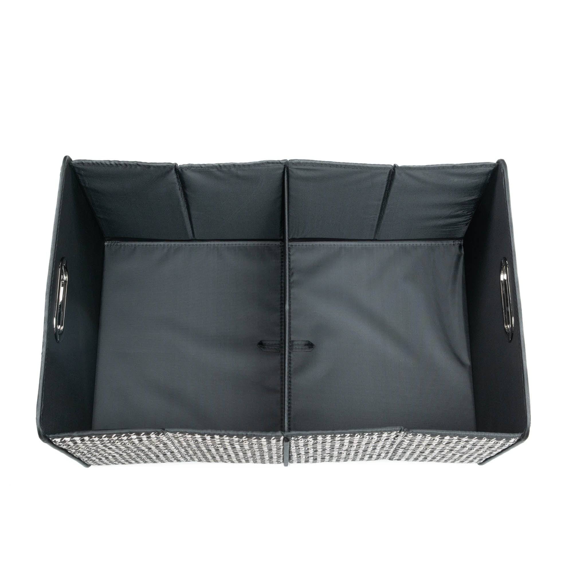 Flatbed 2 Collapsible Multi-Purpose Organizer - MICRO HOUNDSTOOTH BLACK - Flatbed2_MicroHoundstoothBlack_05