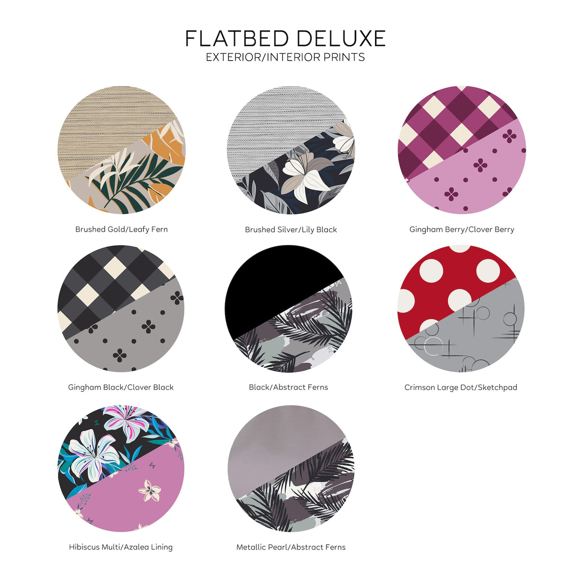 Flatbed Deluxe Cosmetic Case