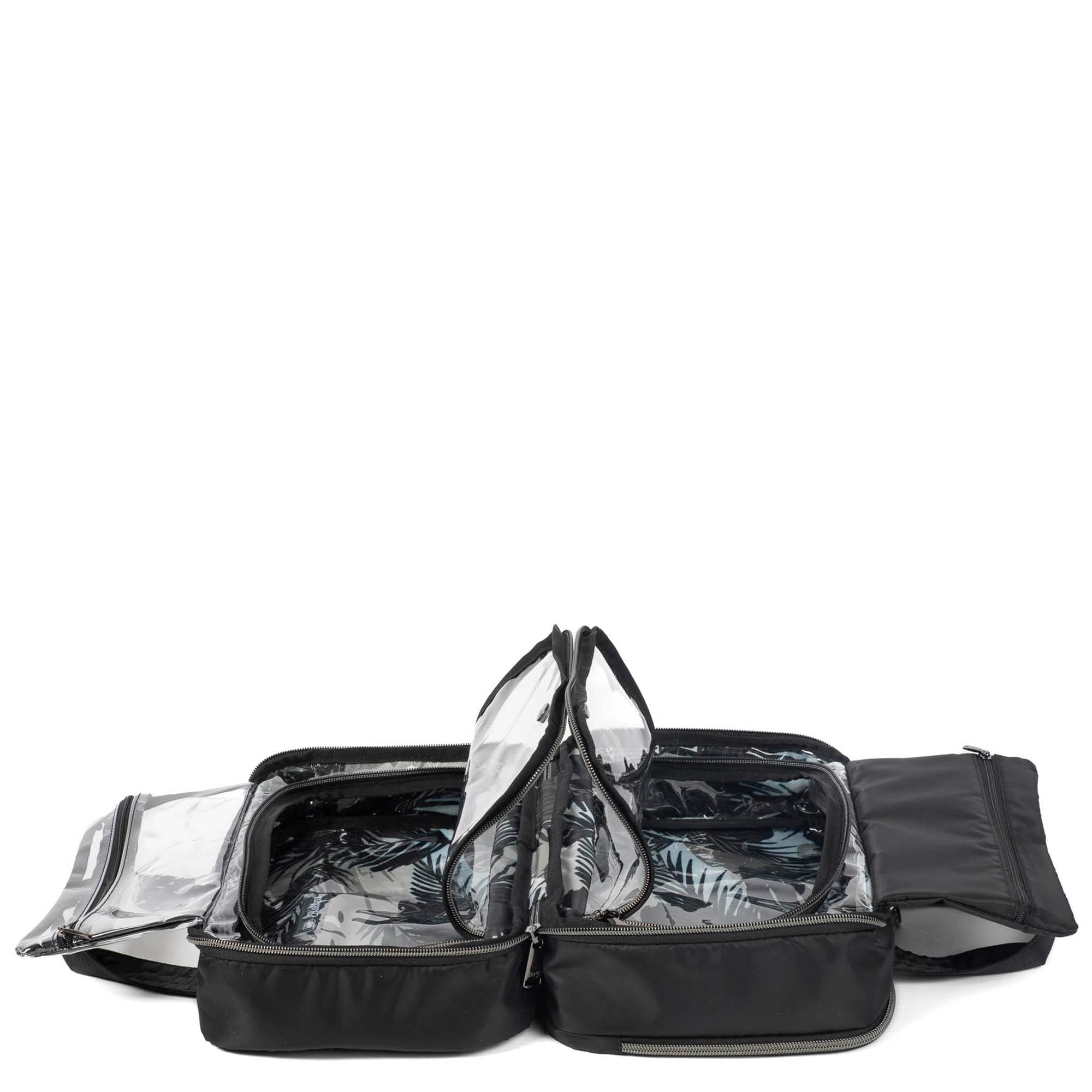 Flatbed Deluxe Cosmetic Case - BLACK - Flatbed_Black_06