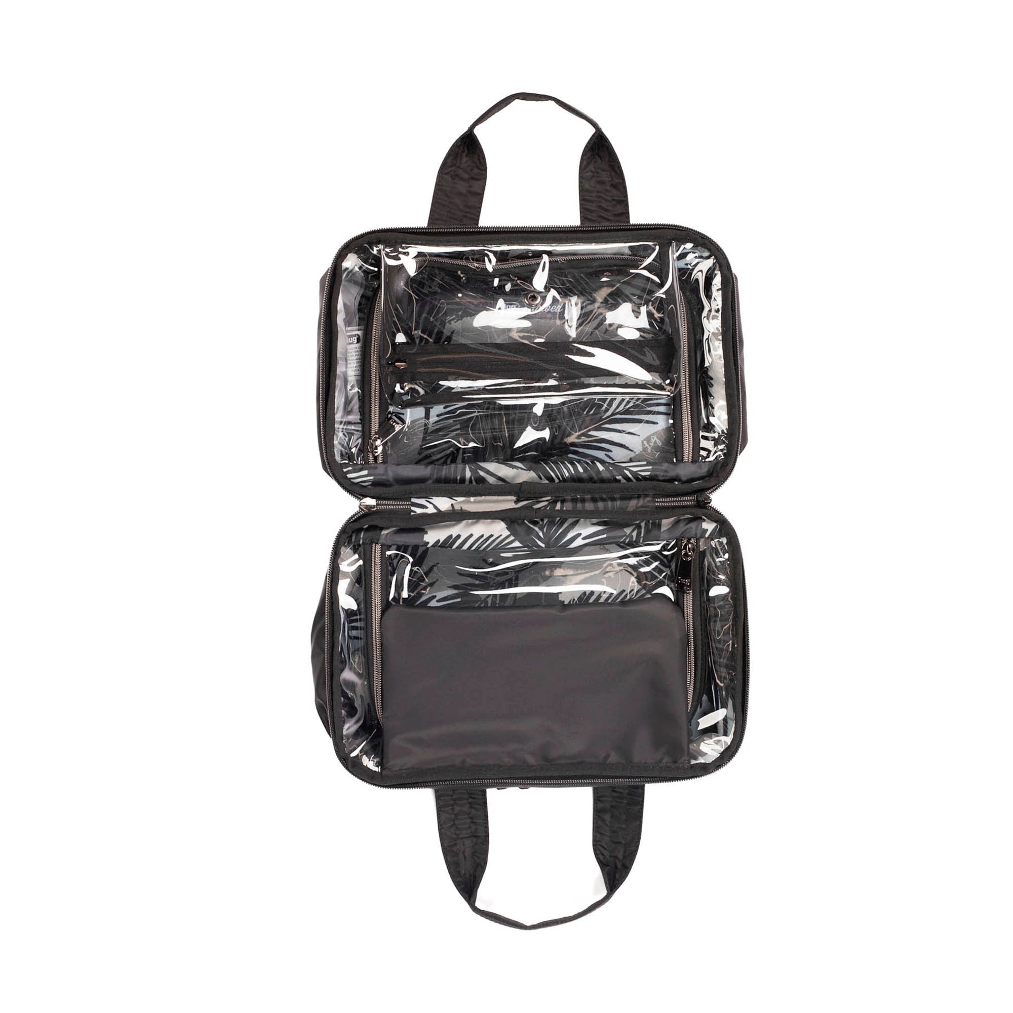 Flatbed Deluxe Cosmetic Case - BLACK - Flatbed_Black_07