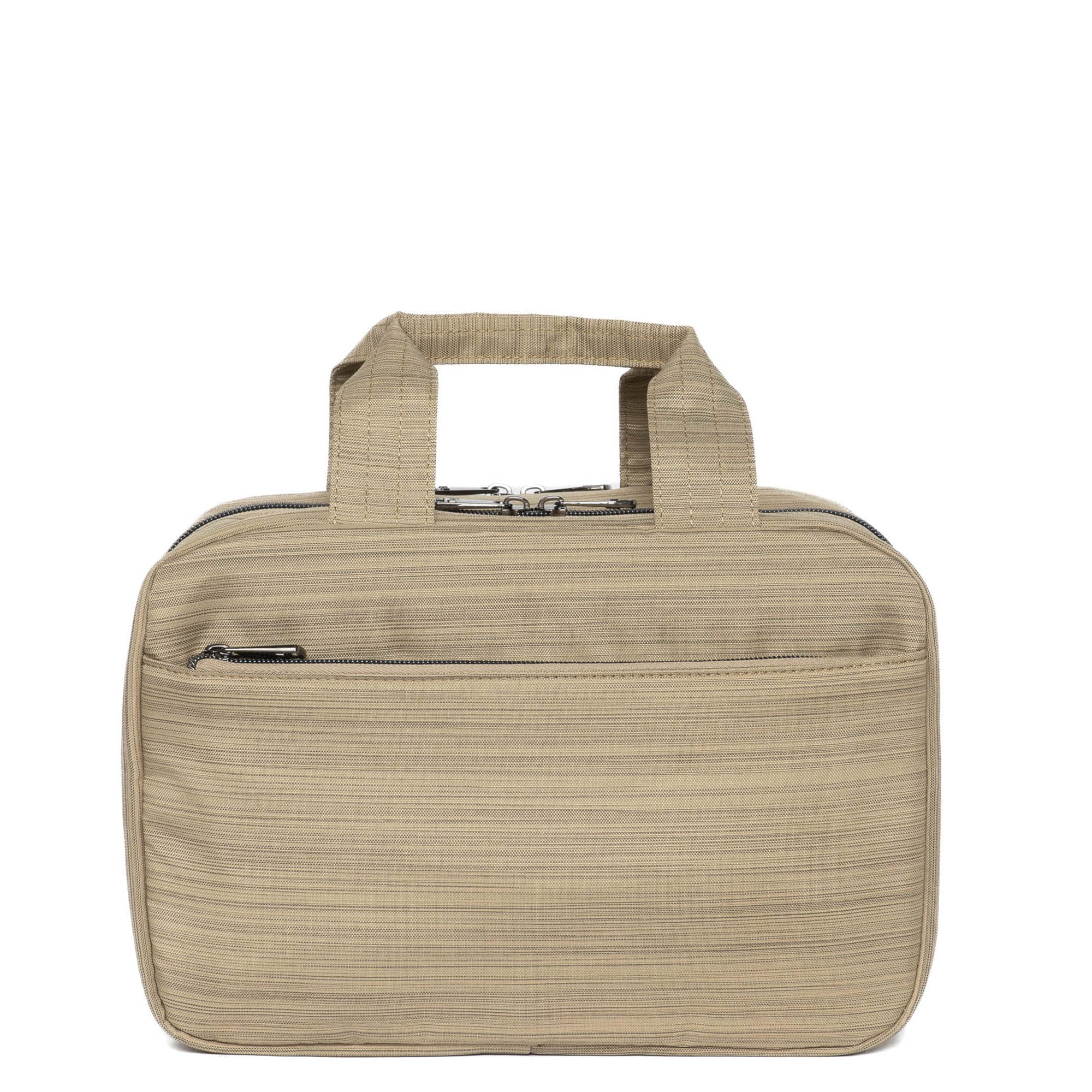 Flatbed Deluxe Cosmetic Case - BRUSHED GOLD - Flatbed_BrushedGold_04