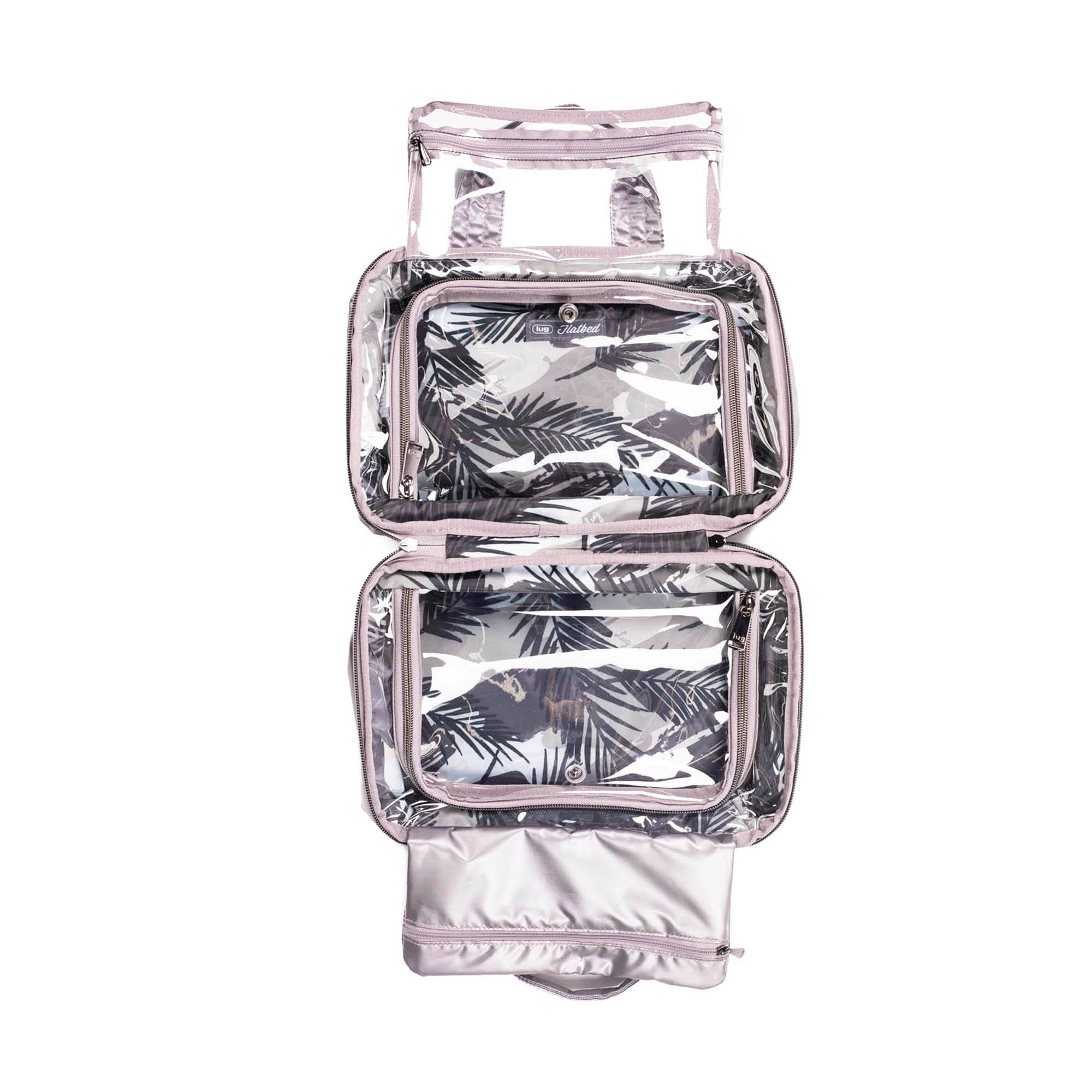 Flatbed Deluxe Cosmetic Case - METALLIC PEARL - Flatbed_MetallicPearl_05