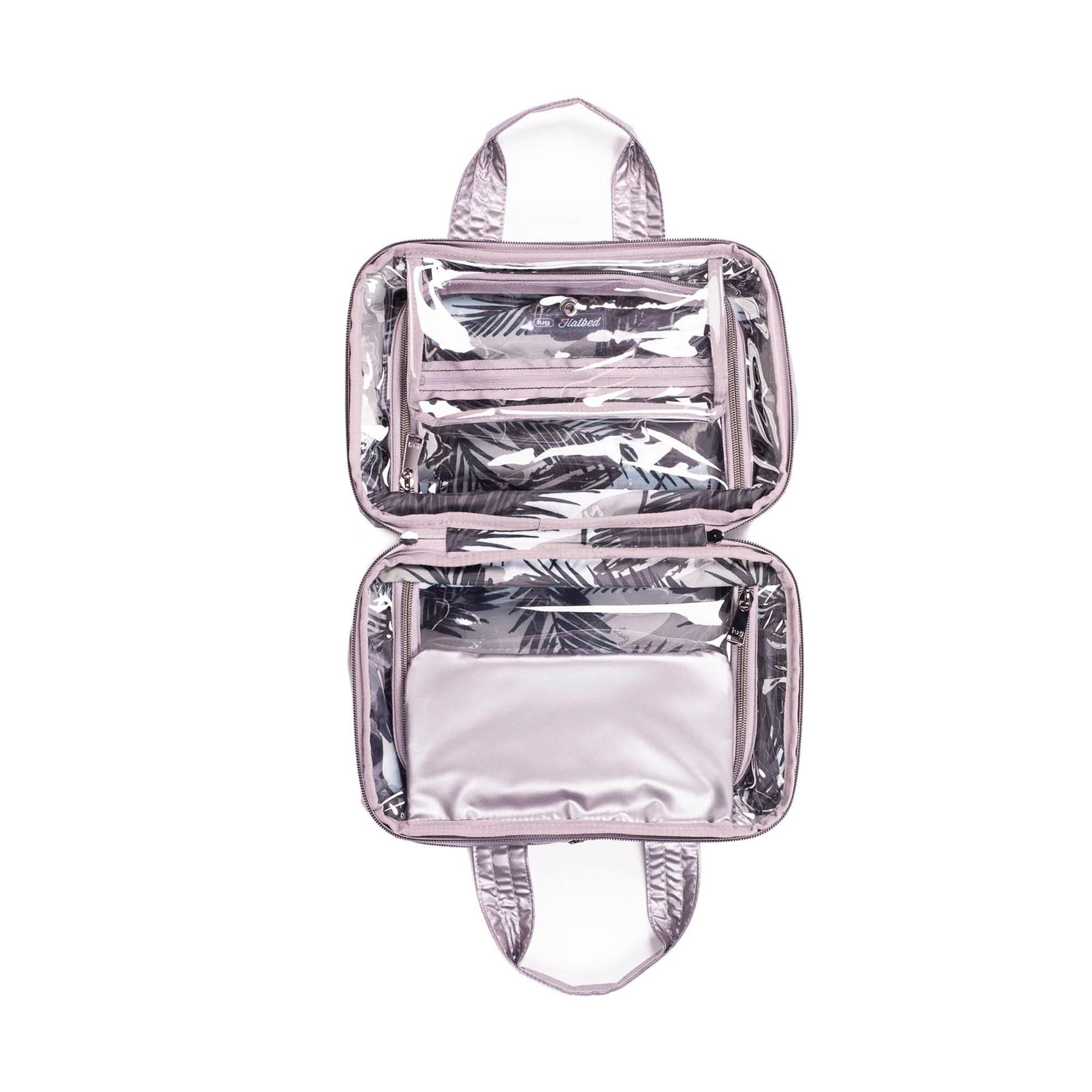 Flatbed Deluxe Cosmetic Case - METALLIC PEARL - Flatbed_MetallicPearl_07