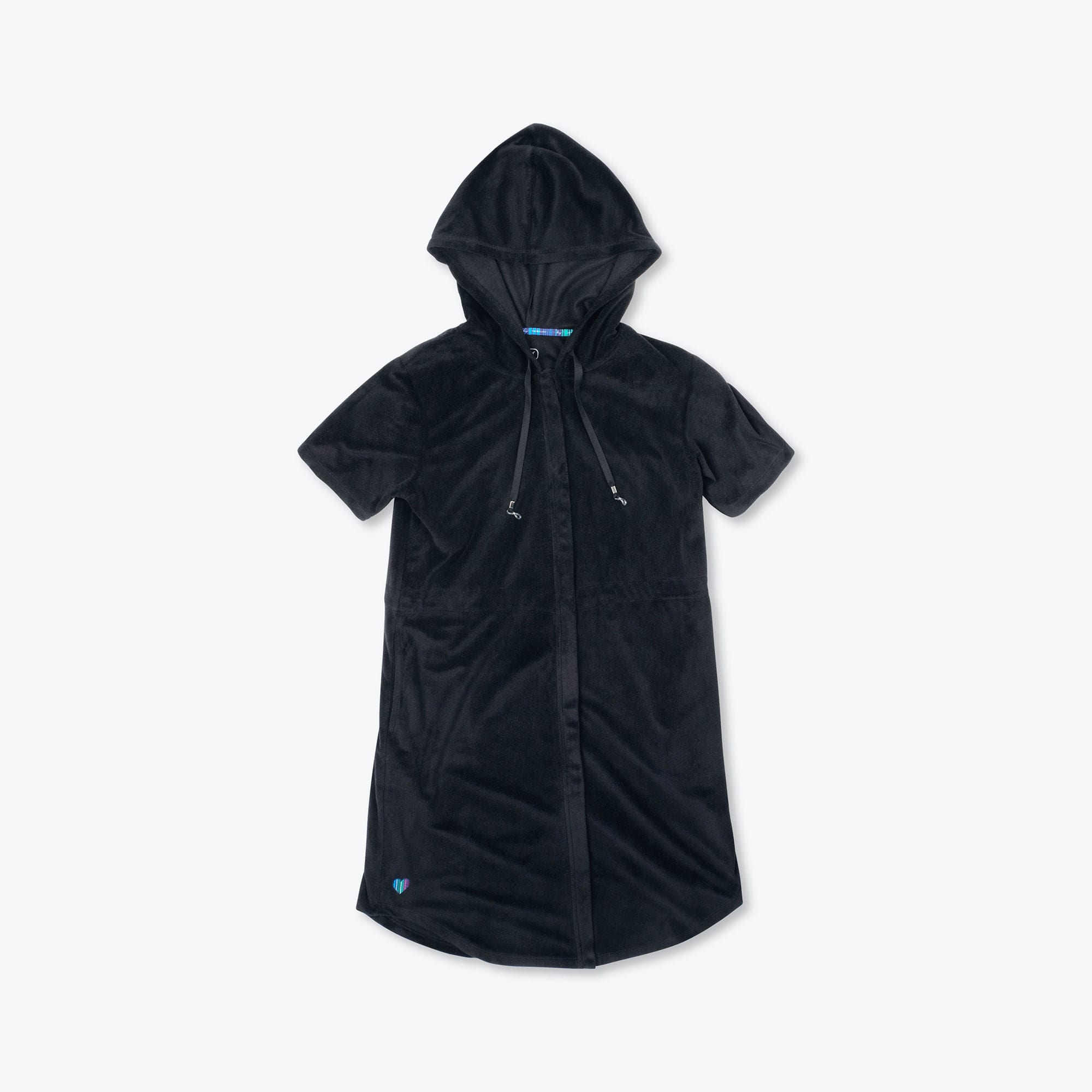 Skipper Coverup Hooded Dress - BLACK - Flatlay_Skipper_Black_01_29aab227-82cc-449b-8f77-1a1f63699262