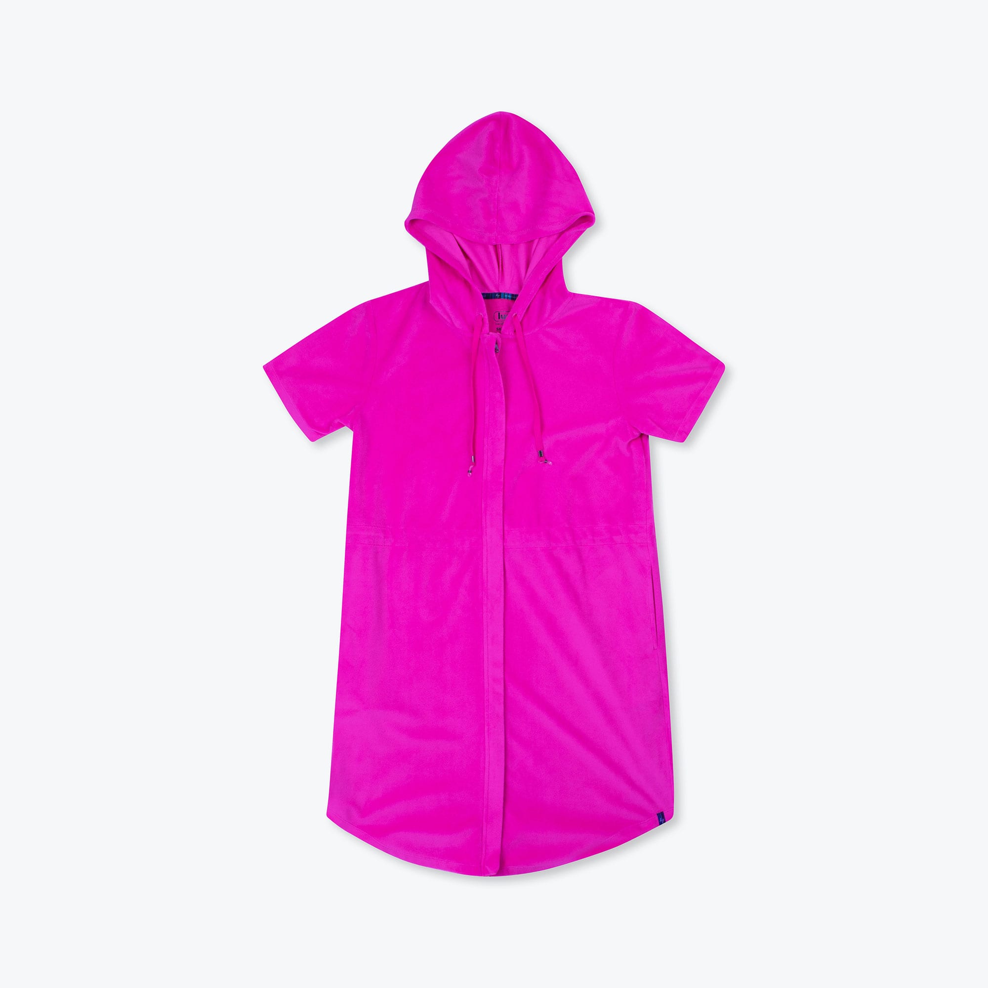 Skipper Coverup Hooded Dress - MAGENTA - Flatlay_Skipper_Magenta_Flatlay_01