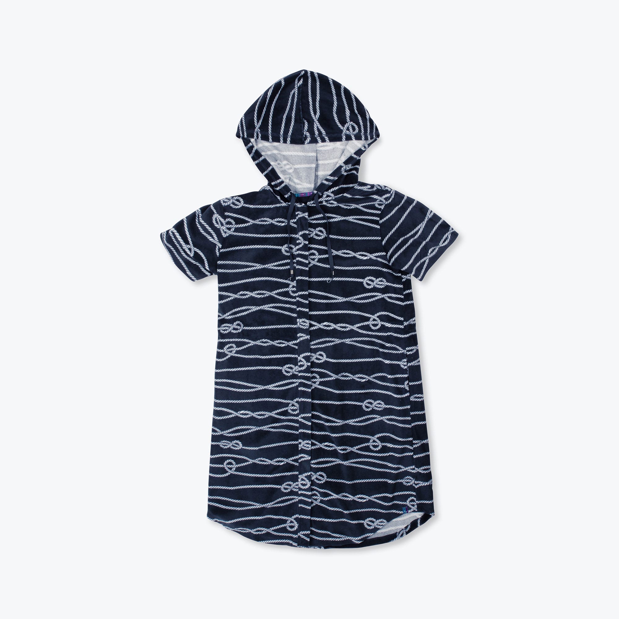 Skipper Coverup Hooded Dress - NAUTICAL NAVY - Flatlay_Skipper_Nautical_Navy_01_19f43b36-accf-4375-8494-94122a55c6ea