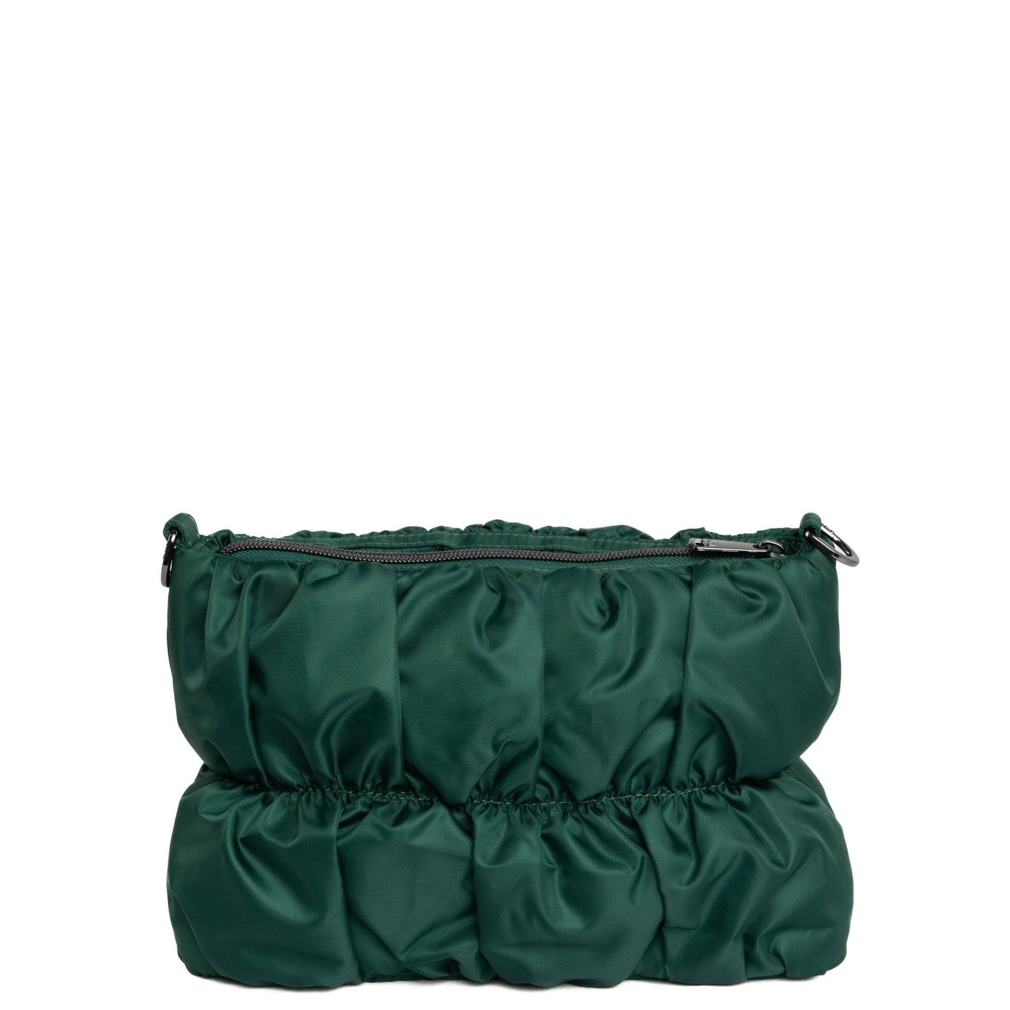 Flounce Ruched Crossbody Bag - WICKEDLY GREEN - Flounce_WickedlyGreen_04