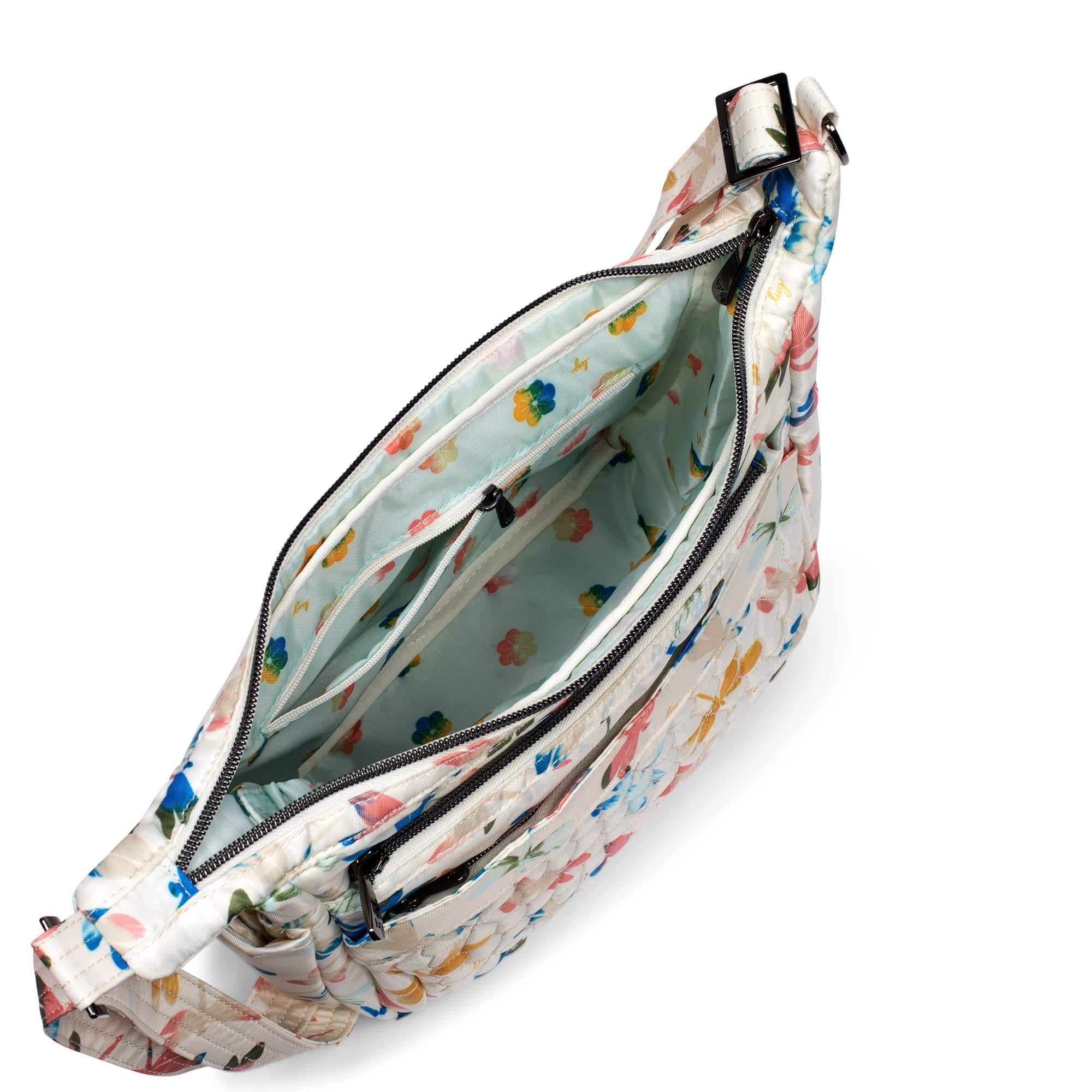 Flutter SE Crossbody Bag - DRAGONFLY MULTI - FlutterSE_DragonflyMulti_05