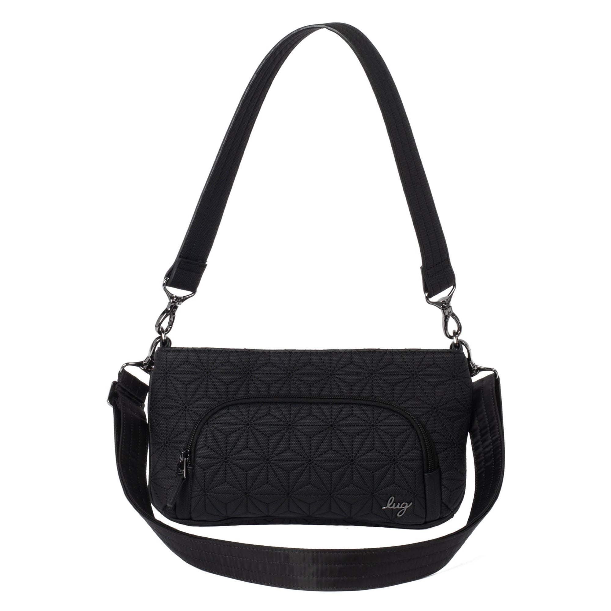 Flyer Matte Luxe VL Convertible Crossbody Bag - BLACK - Flyer_MatteLuxe_Black_01