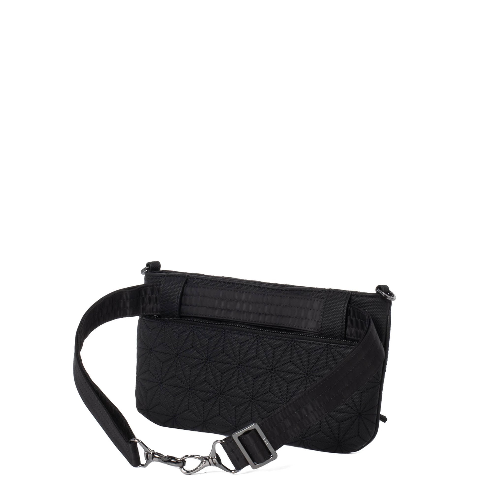 Flyer Matte Luxe VL Convertible Crossbody Bag - BLACK - Flyer_MatteLuxe_Black_04
