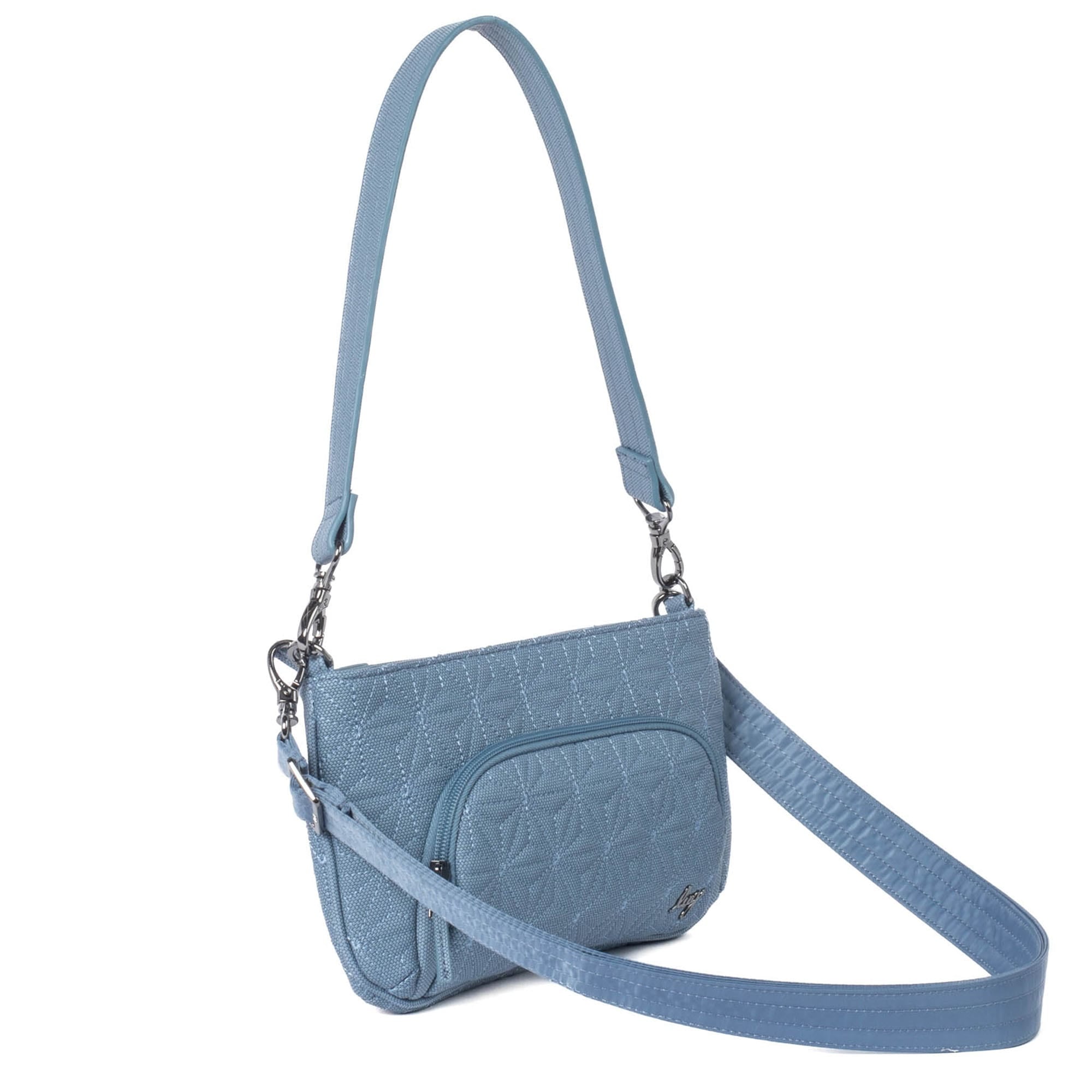 Flyer Matte Luxe VL Convertible Crossbody Bag - BLUE MOON - Flyer_MatteLuxe_BlueMoon_02