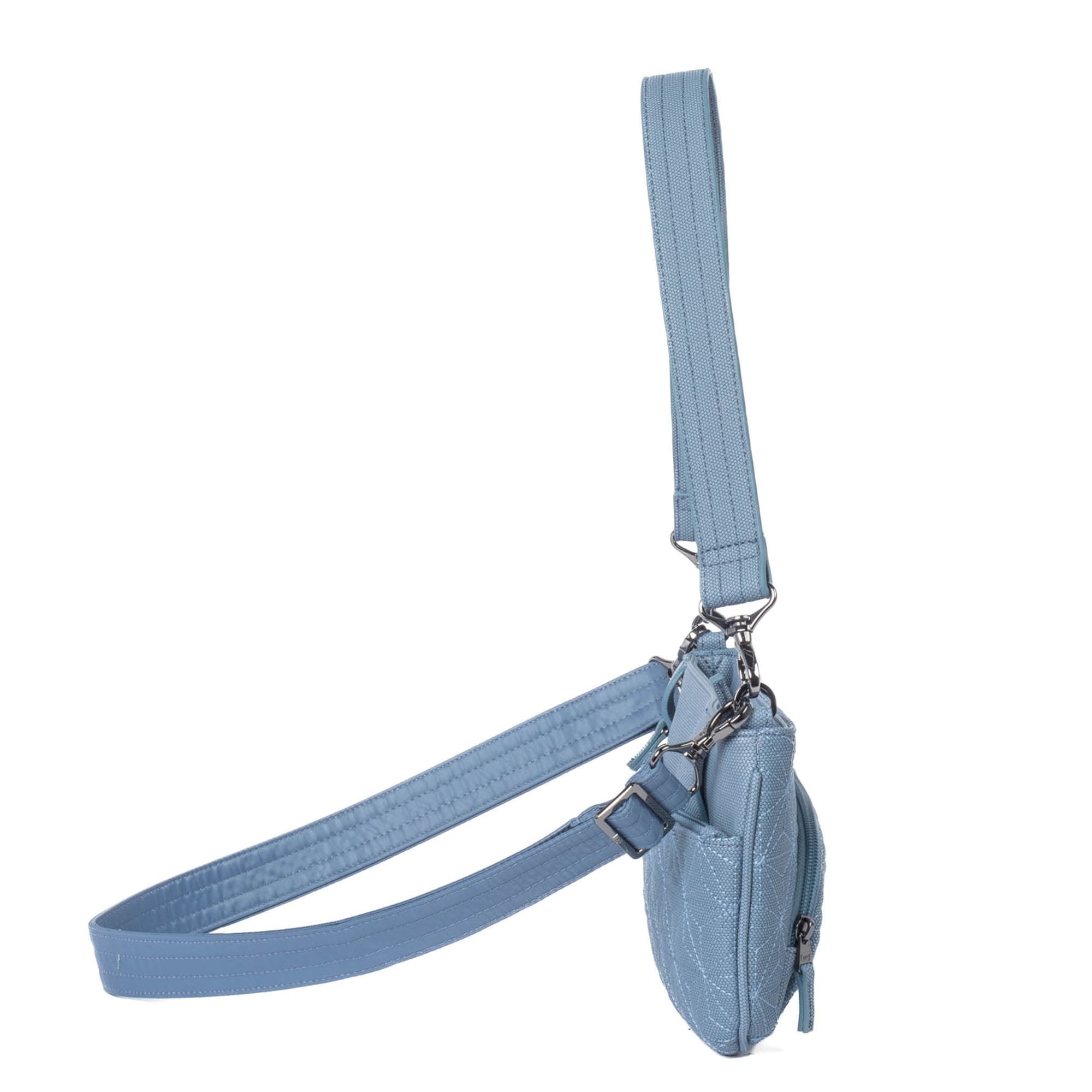 Flyer Matte Luxe VL Convertible Crossbody Bag - BLUE MOON - Flyer_MatteLuxe_BlueMoon_03