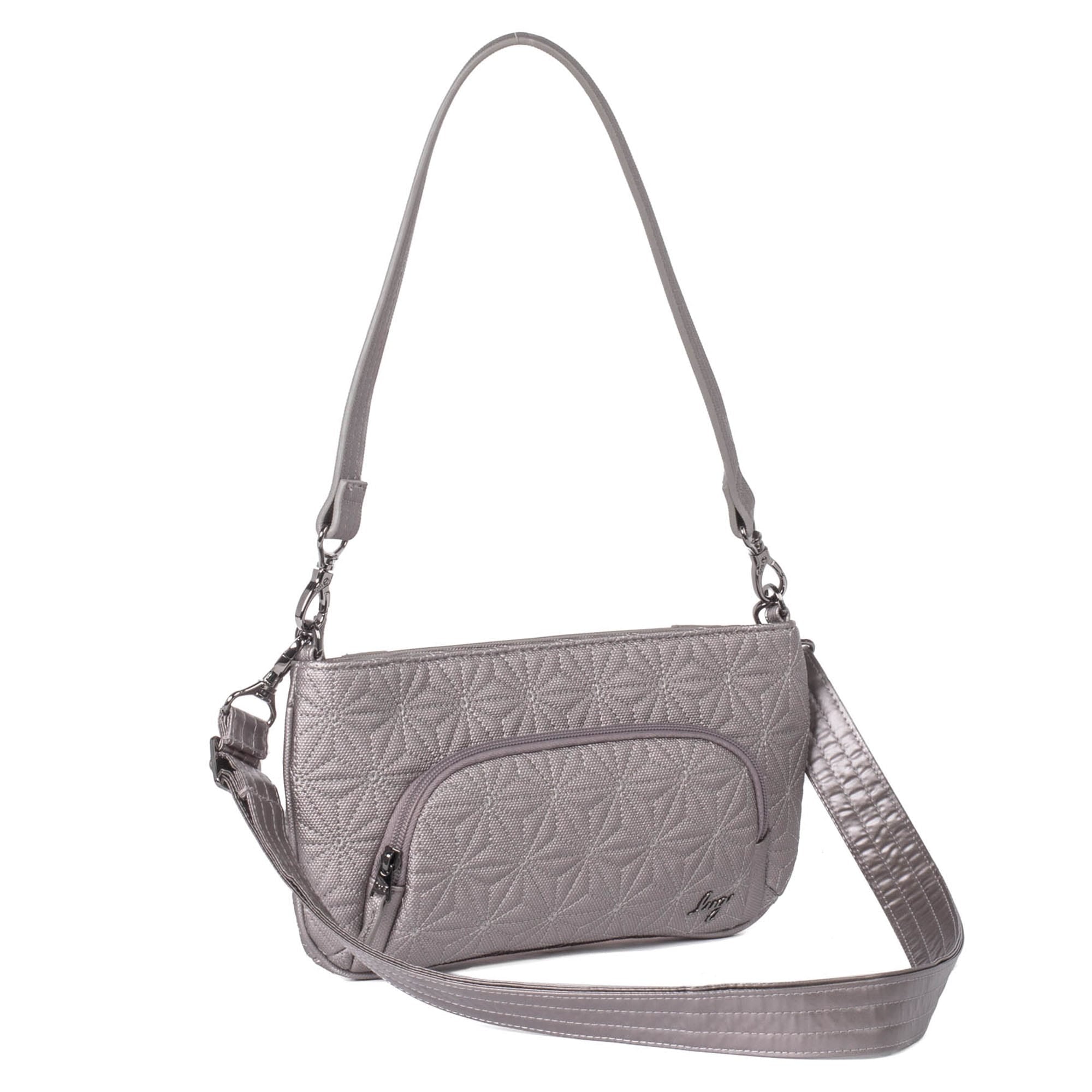 Flyer Matte Luxe VL Convertible Crossbody Bag - METALLIC PEARL - Flyer_MatteLuxe_MetallicPearl_02