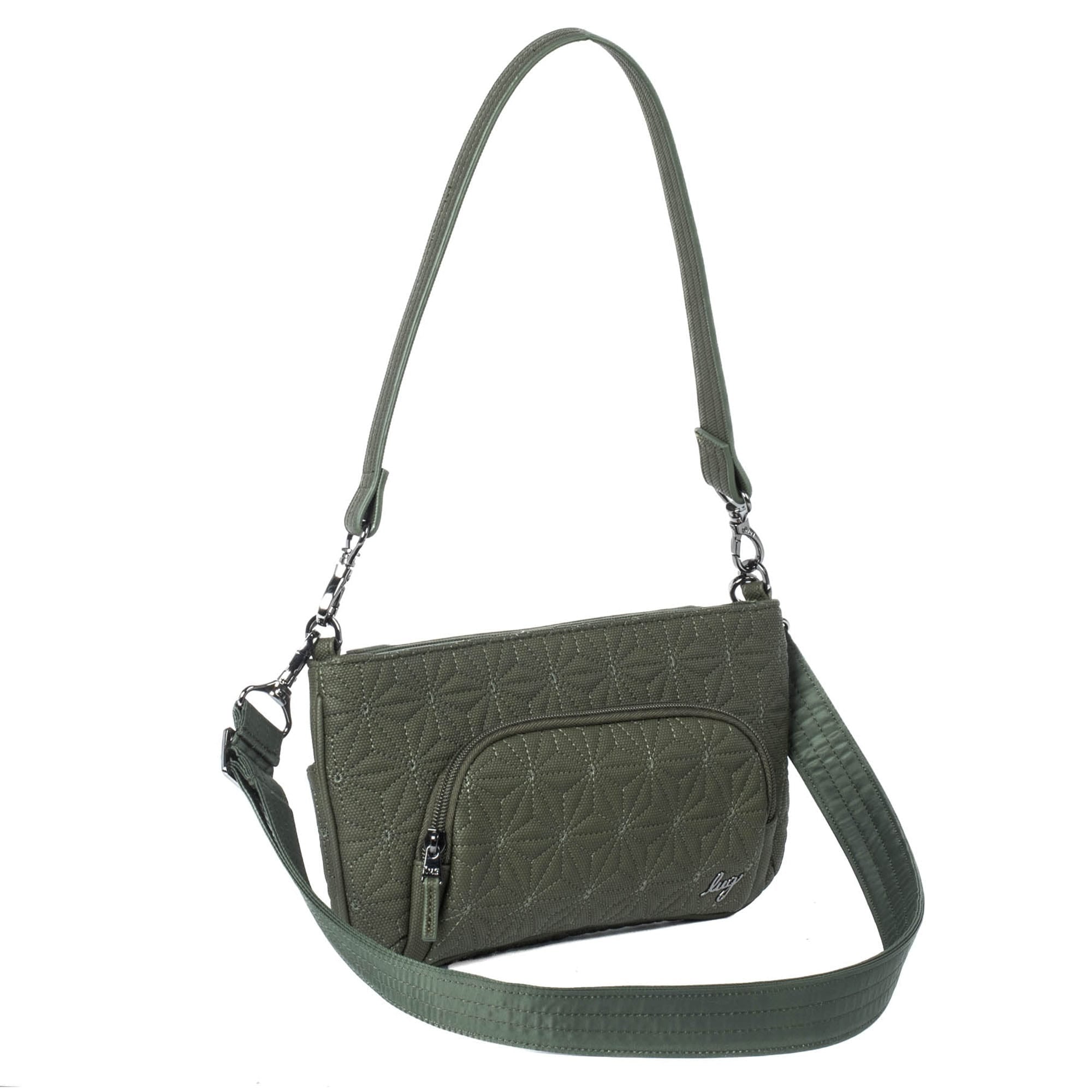 Flyer Matte Luxe VL Convertible Crossbody Bag - OLIVE - Flyer_MatteLuxe_Olive_02