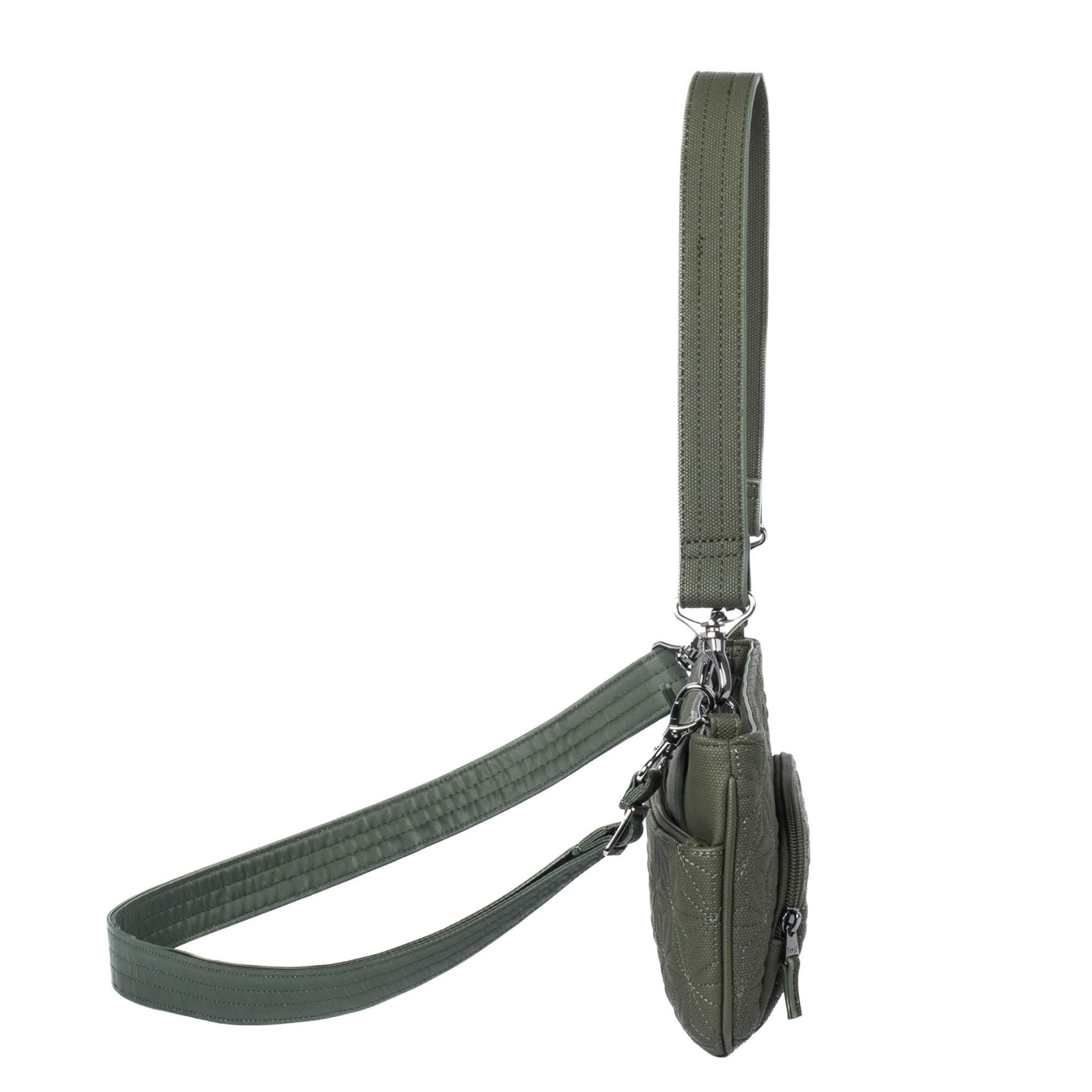 Flyer Matte Luxe VL Convertible Crossbody Bag - OLIVE - Flyer_MatteLuxe_Olive_03