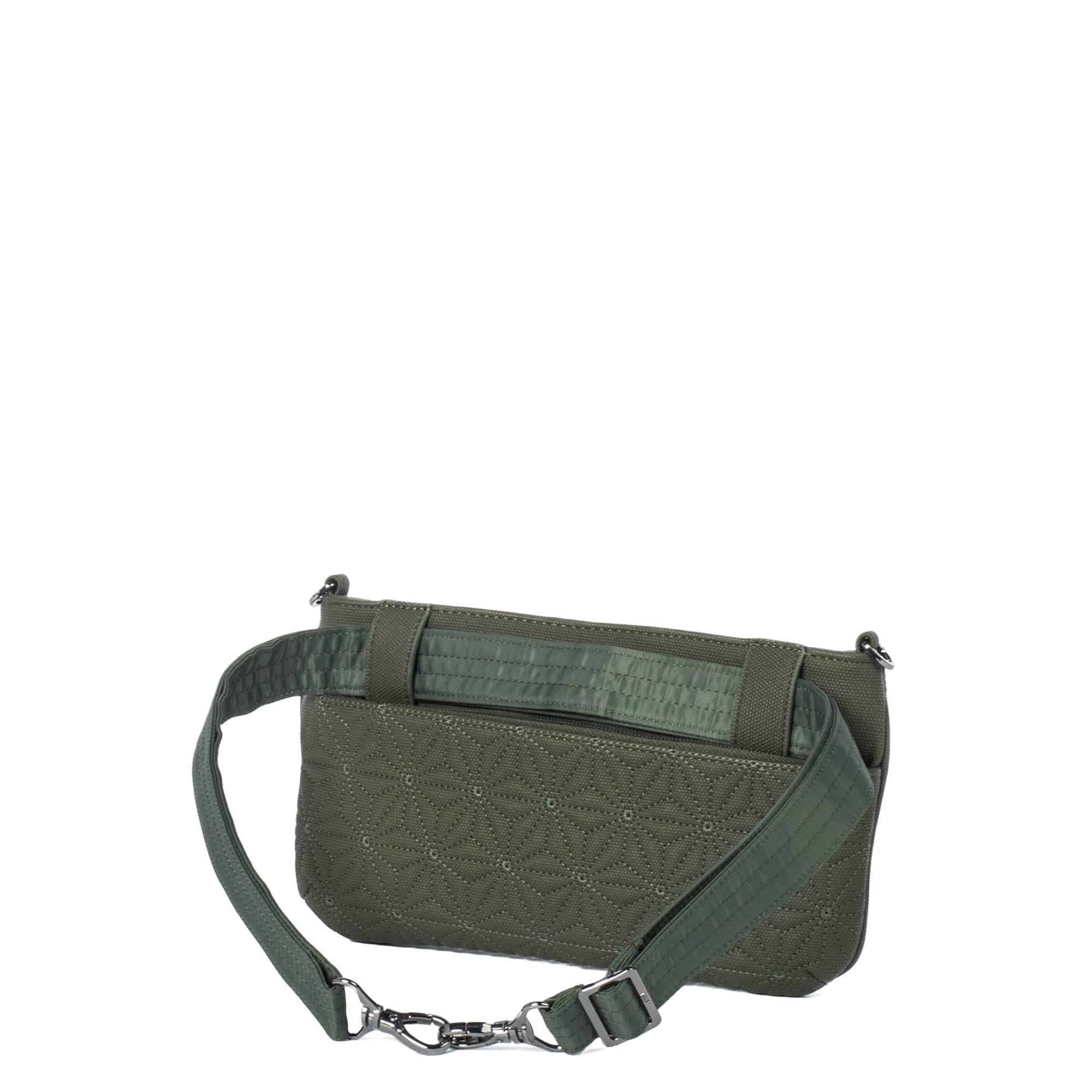 Flyer Matte Luxe VL Convertible Crossbody Bag - OLIVE - Flyer_MatteLuxe_Olive_04