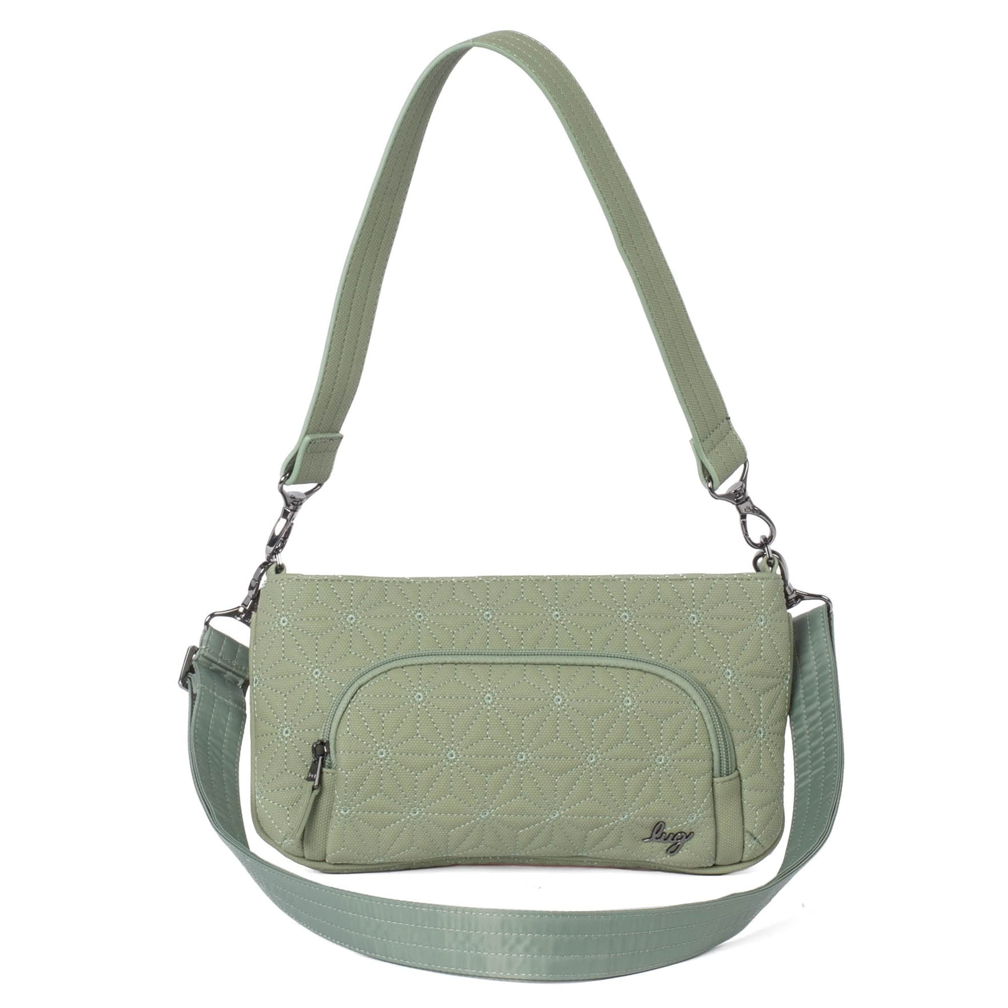 Flyer Matte Luxe VL Convertible Crossbody Bag - SAGE GREEN - Flyer_MatteLuxe_Sage_01