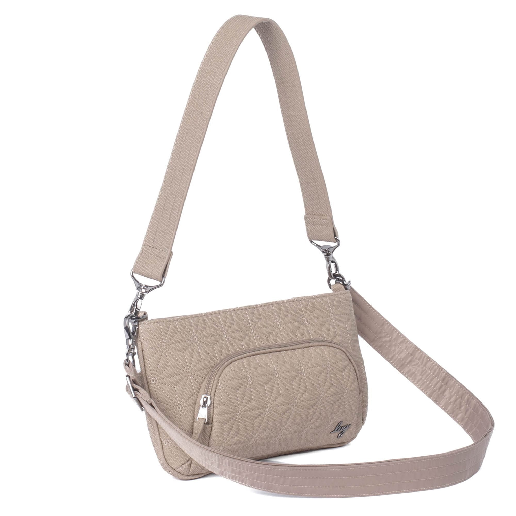 Flyer Matte Luxe VL Convertible Crossbody Bag - SAND - Flyer_MatteLuxe_Sand_02