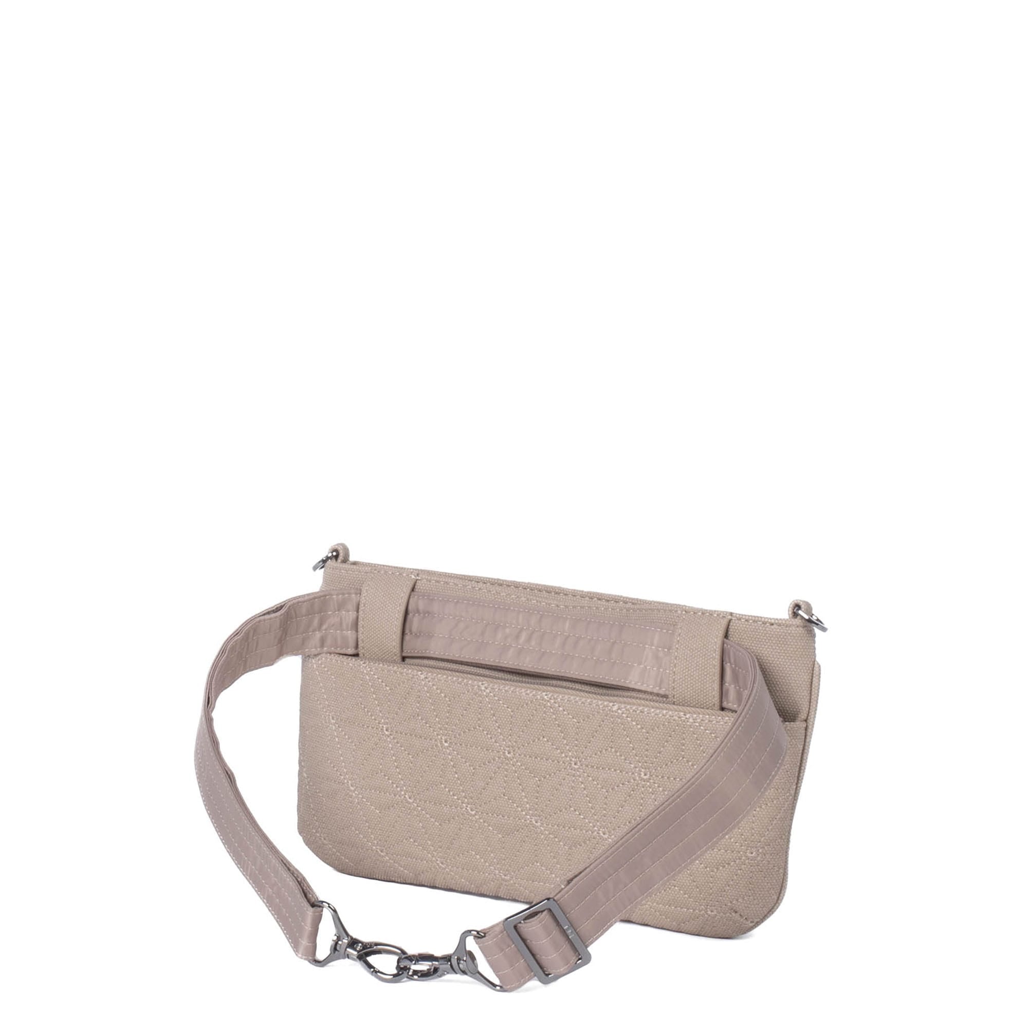Flyer Matte Luxe VL Convertible Crossbody Bag - SAND - Flyer_MatteLuxe_Sand_04
