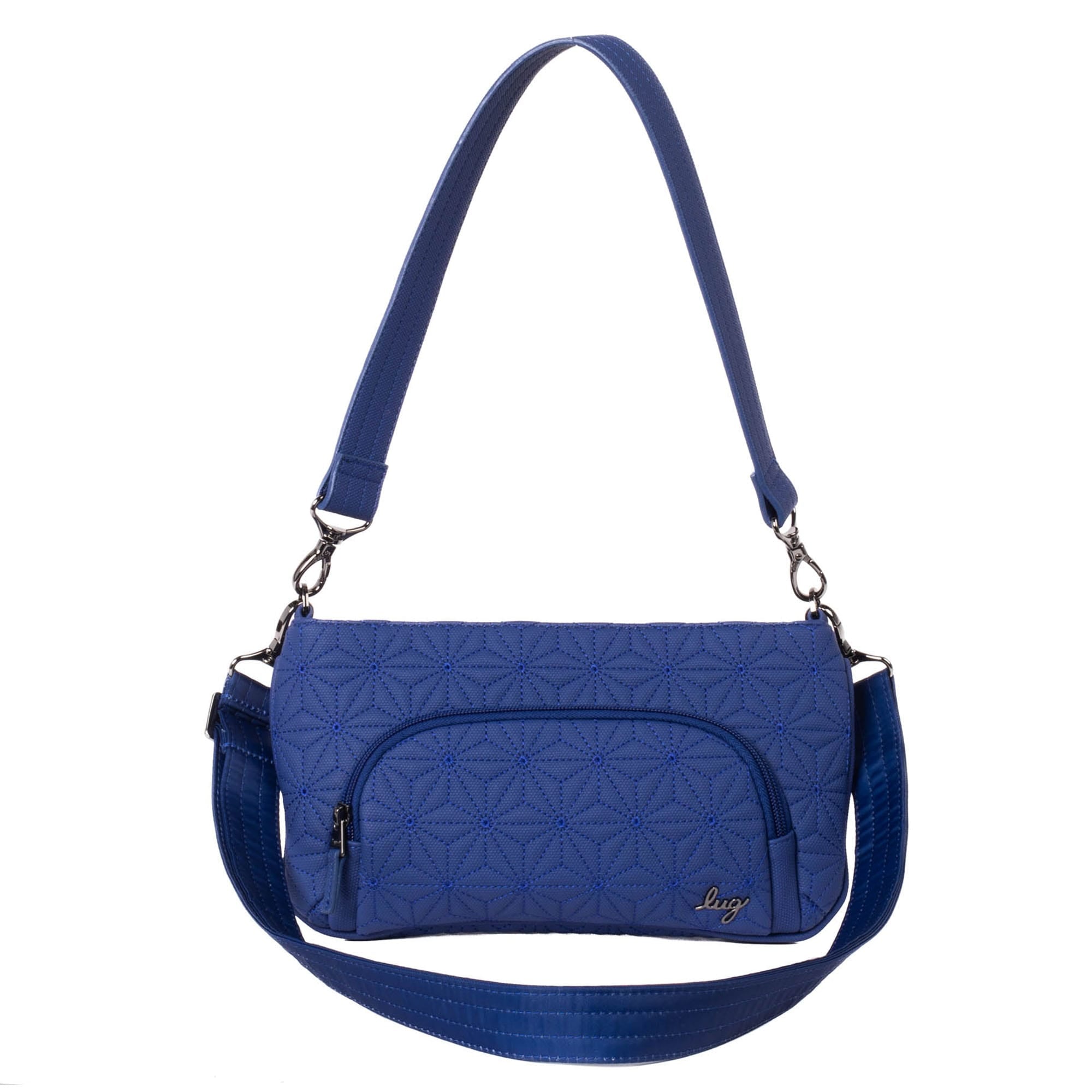 Flyer Matte Luxe VL Convertible Crossbody Bag - SAPPHIRE - Flyer_MatteLuxe_Sapphire_01
