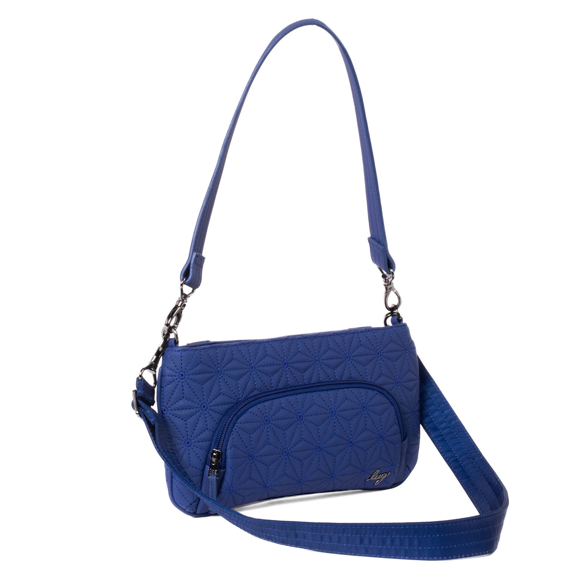 Flyer Matte Luxe VL Convertible Crossbody Bag - SAPPHIRE - Flyer_MatteLuxe_Sapphire_02