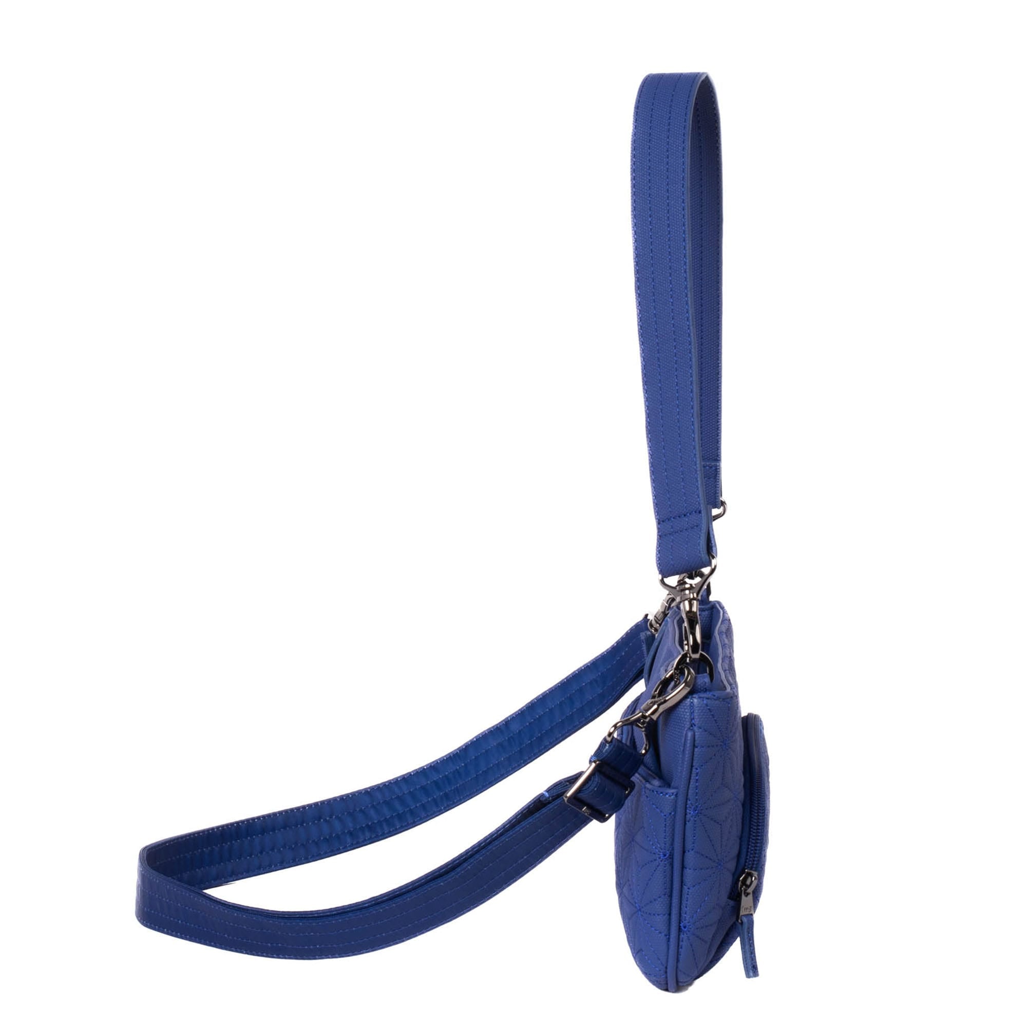 Flyer Matte Luxe VL Convertible Crossbody Bag - SAPPHIRE - Flyer_MatteLuxe_Sapphire_03