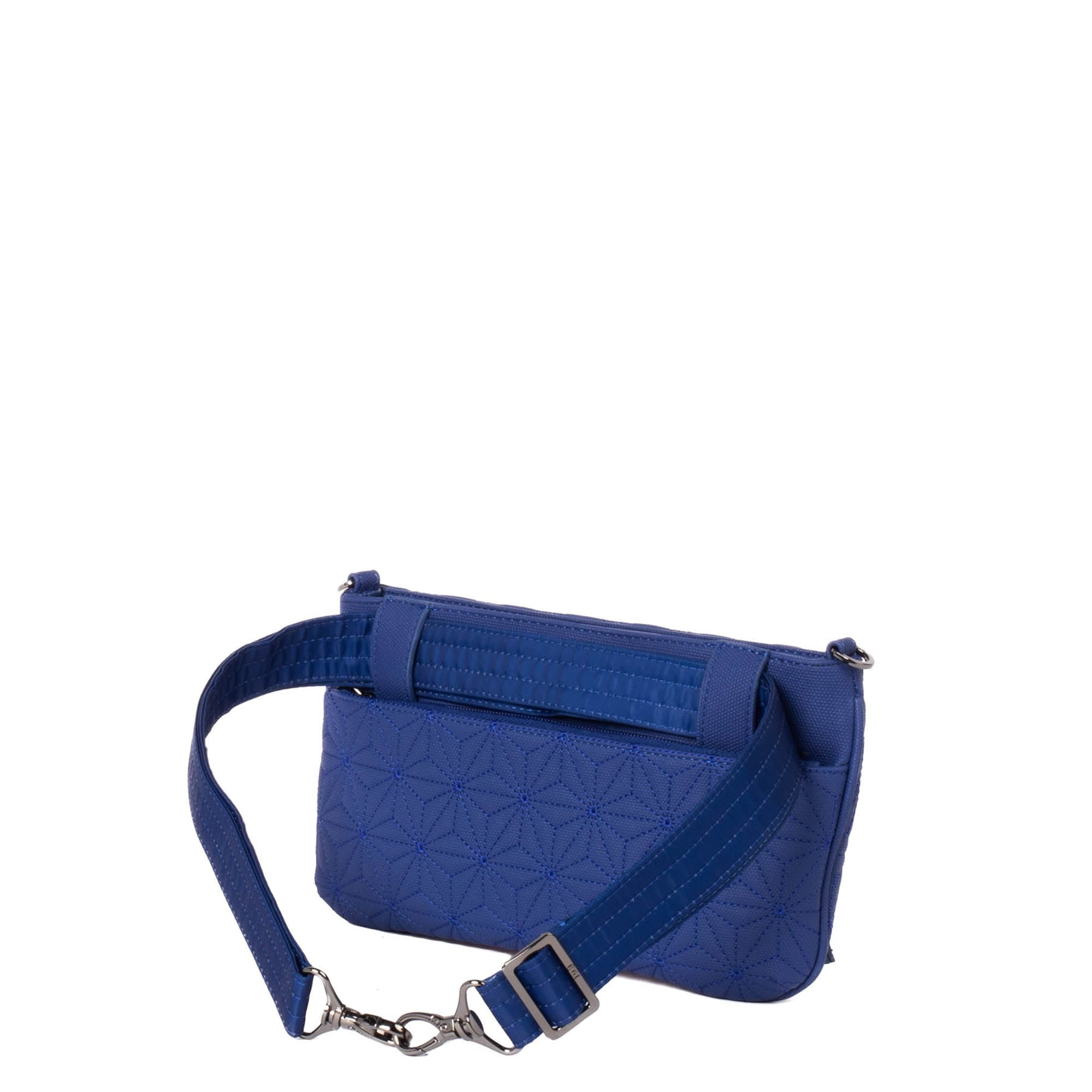 Flyer Matte Luxe VL Convertible Crossbody Bag - SAPPHIRE - Flyer_MatteLuxe_Sapphire_04
