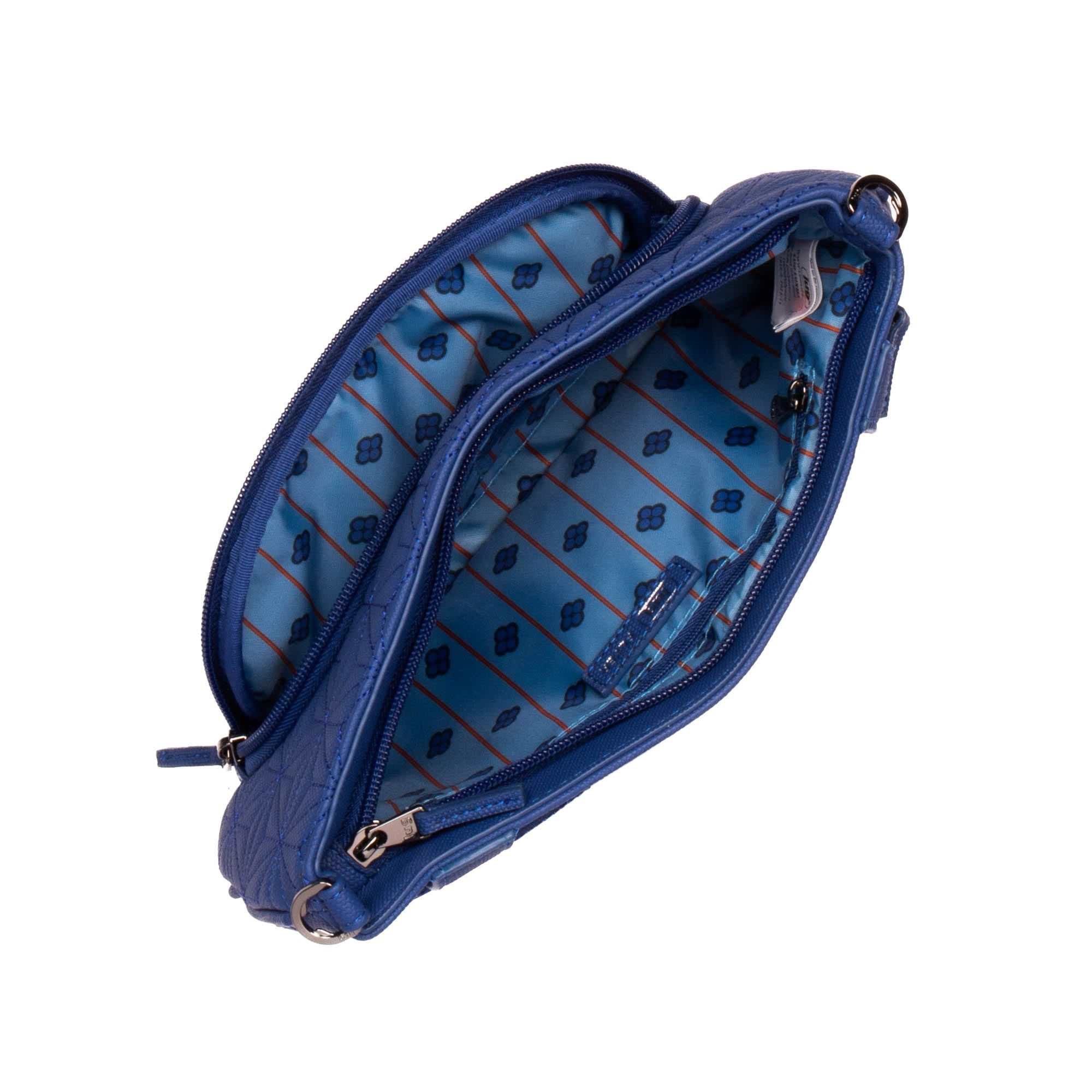 Flyer Matte Luxe VL Convertible Crossbody Bag - SAPPHIRE - Flyer_MatteLuxe_Sapphire_05